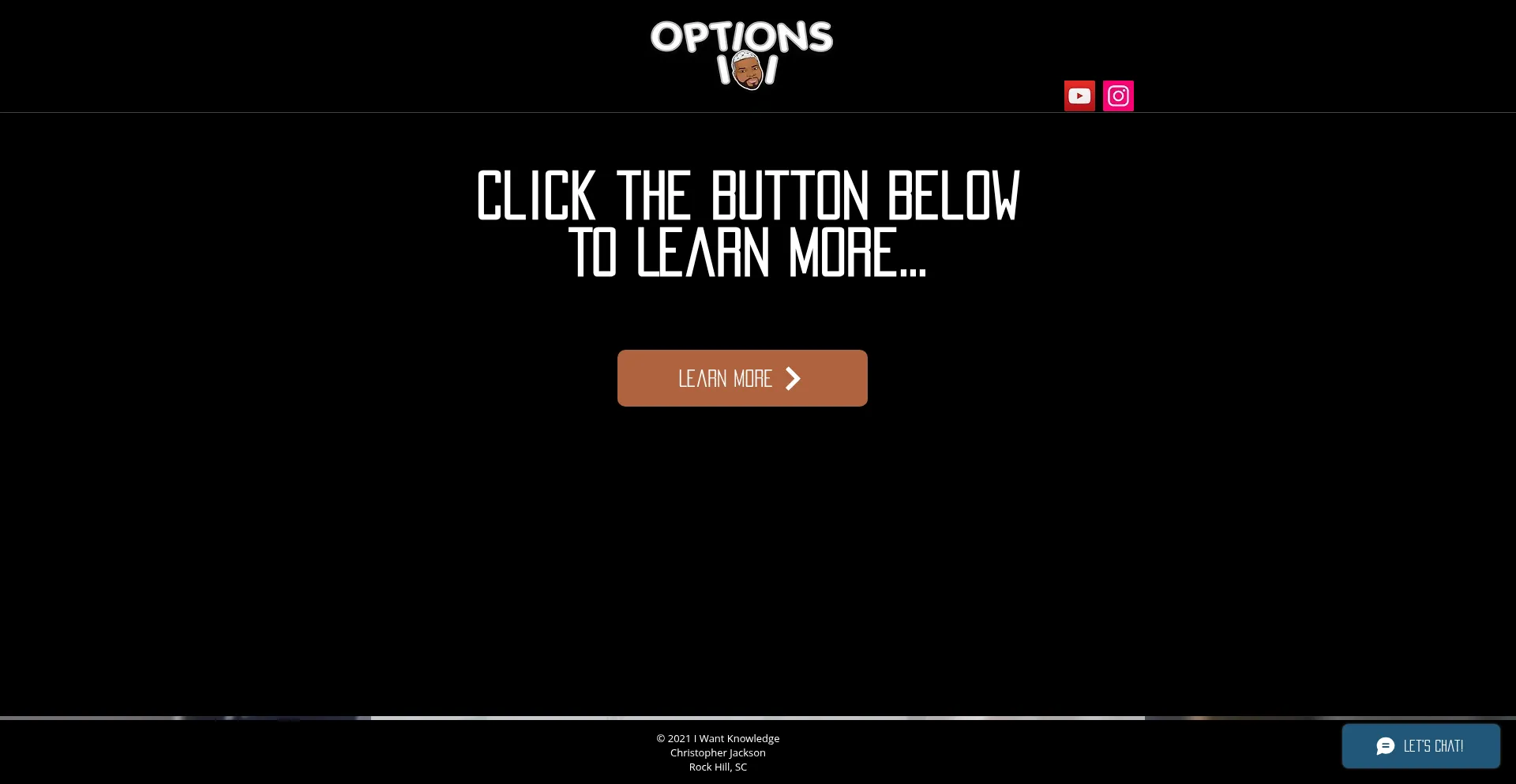 Website screenshot of Iwantknowledge.com