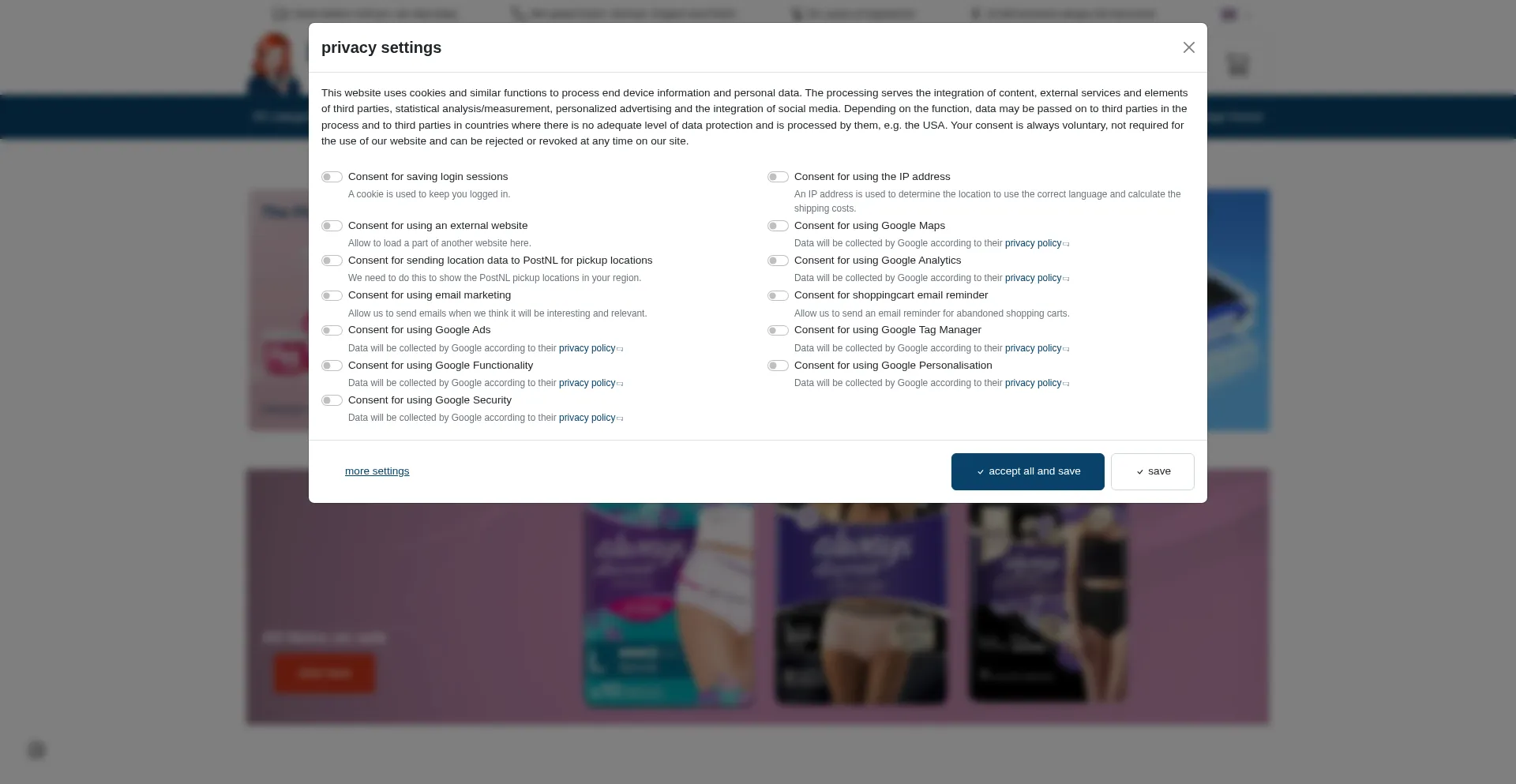 Website screenshot of Iwonatec.com