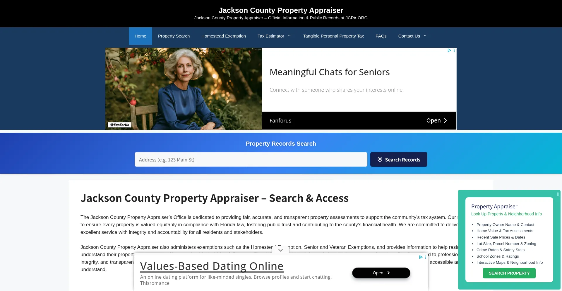 Jacksoncountypropertyappraiser.org
