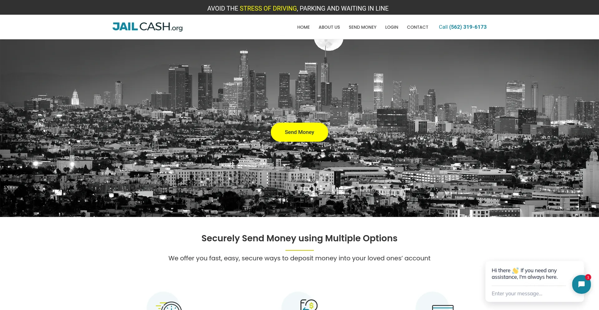 Jailcash.org Screenshot