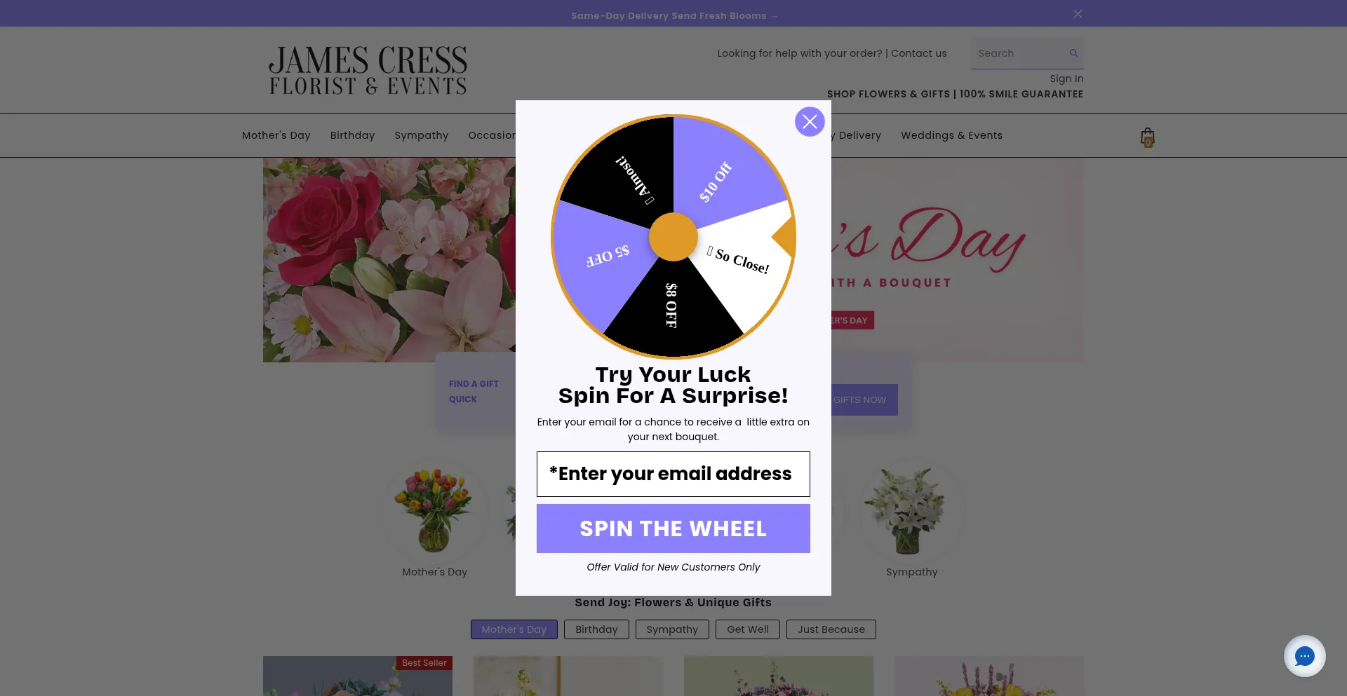Jamescressflorist.com
