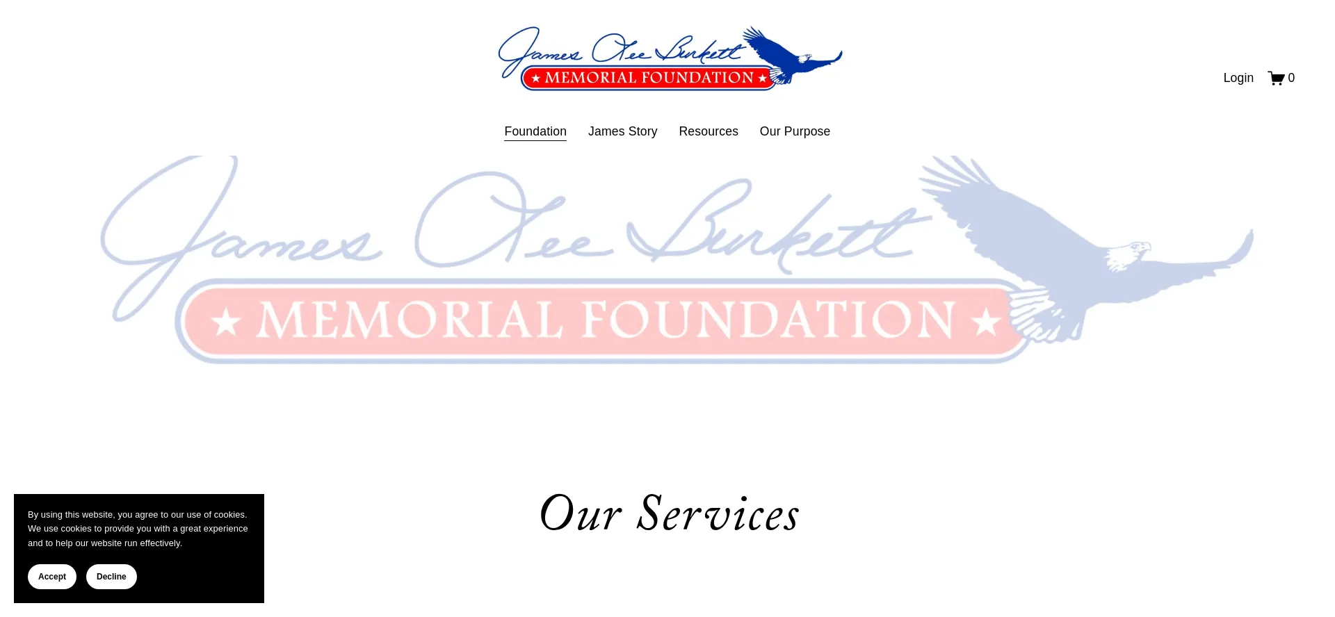 Jamesleeburkettmemorialfoundation.com