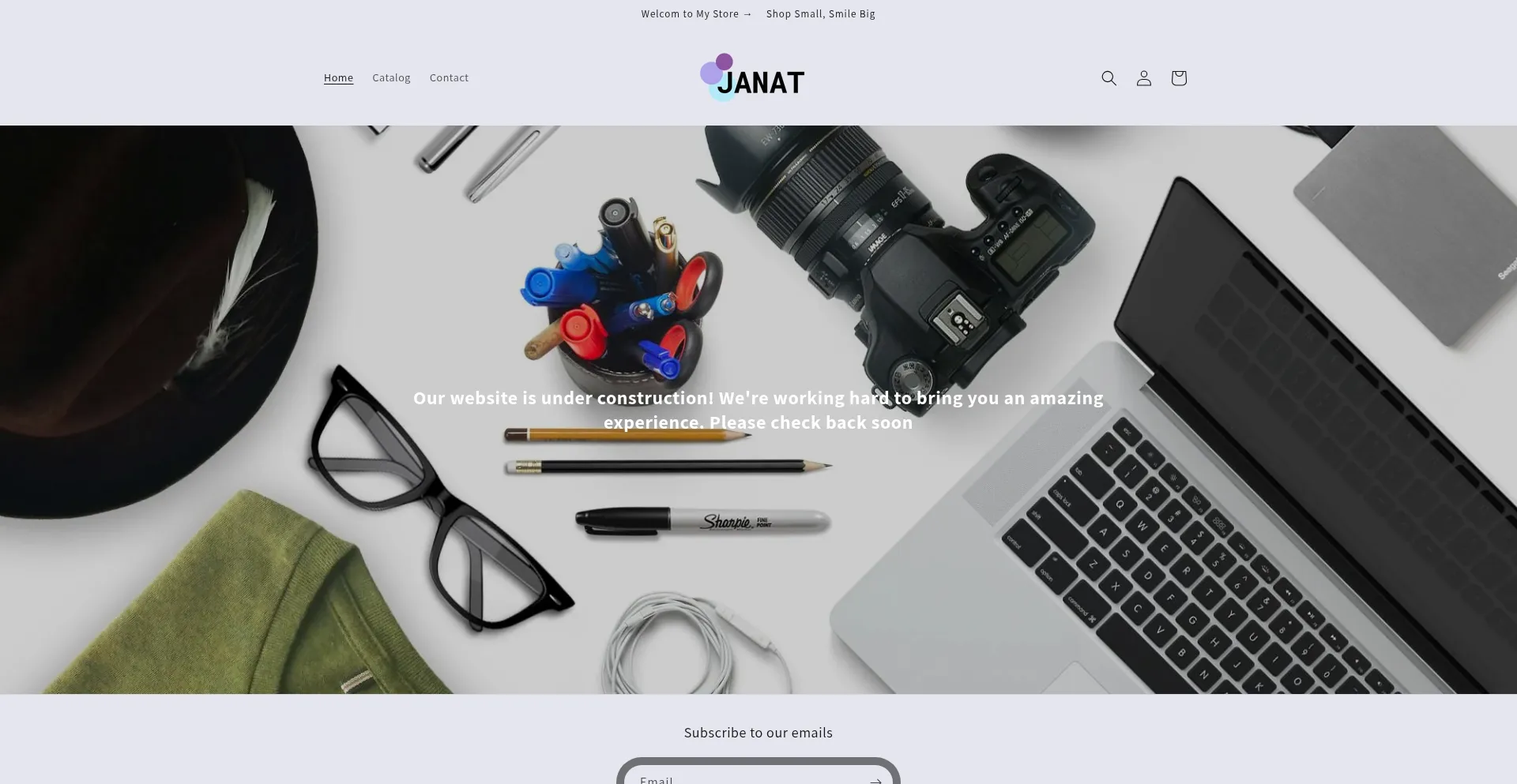 Website screenshot of Janatt.com