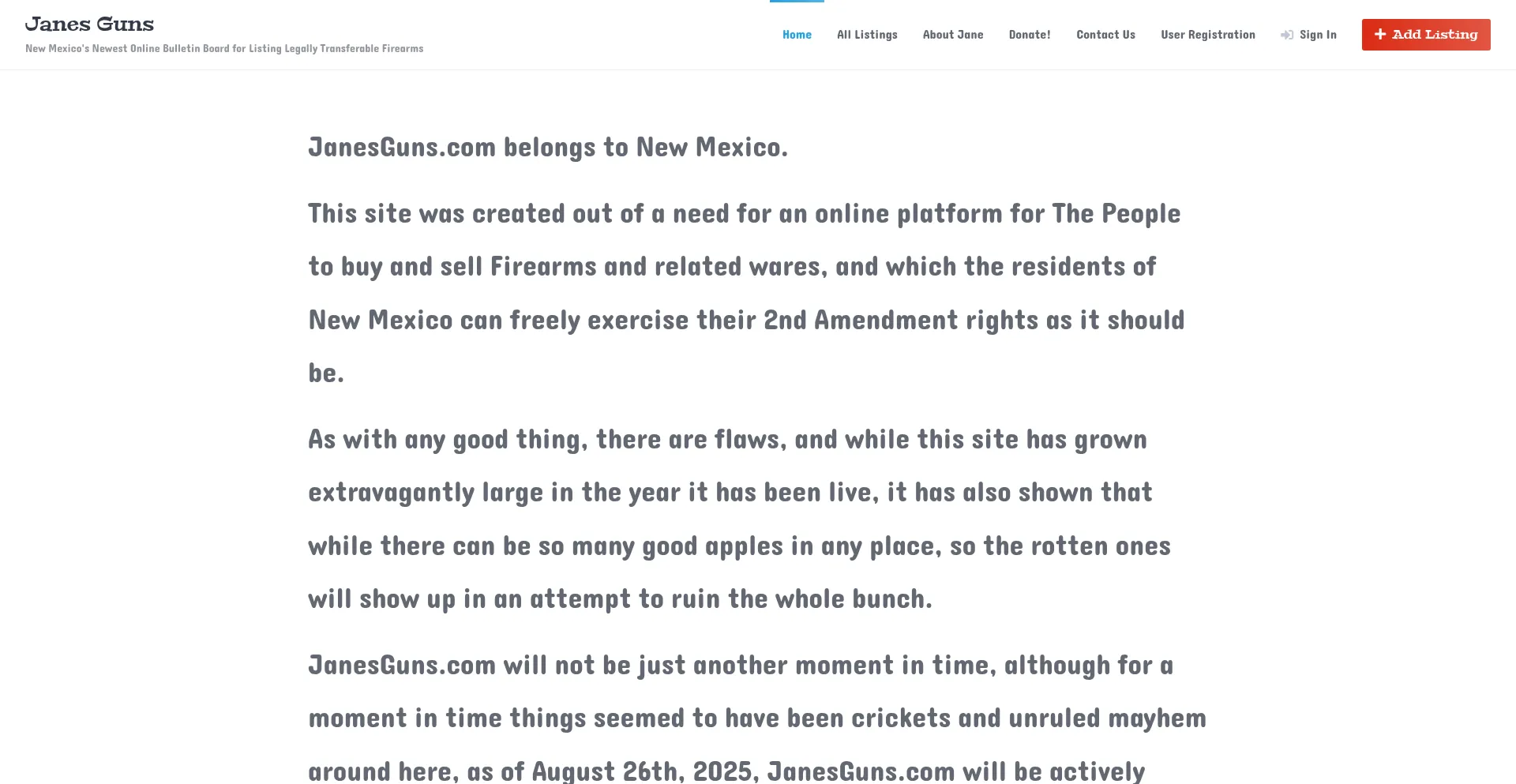 Janesguns.com
