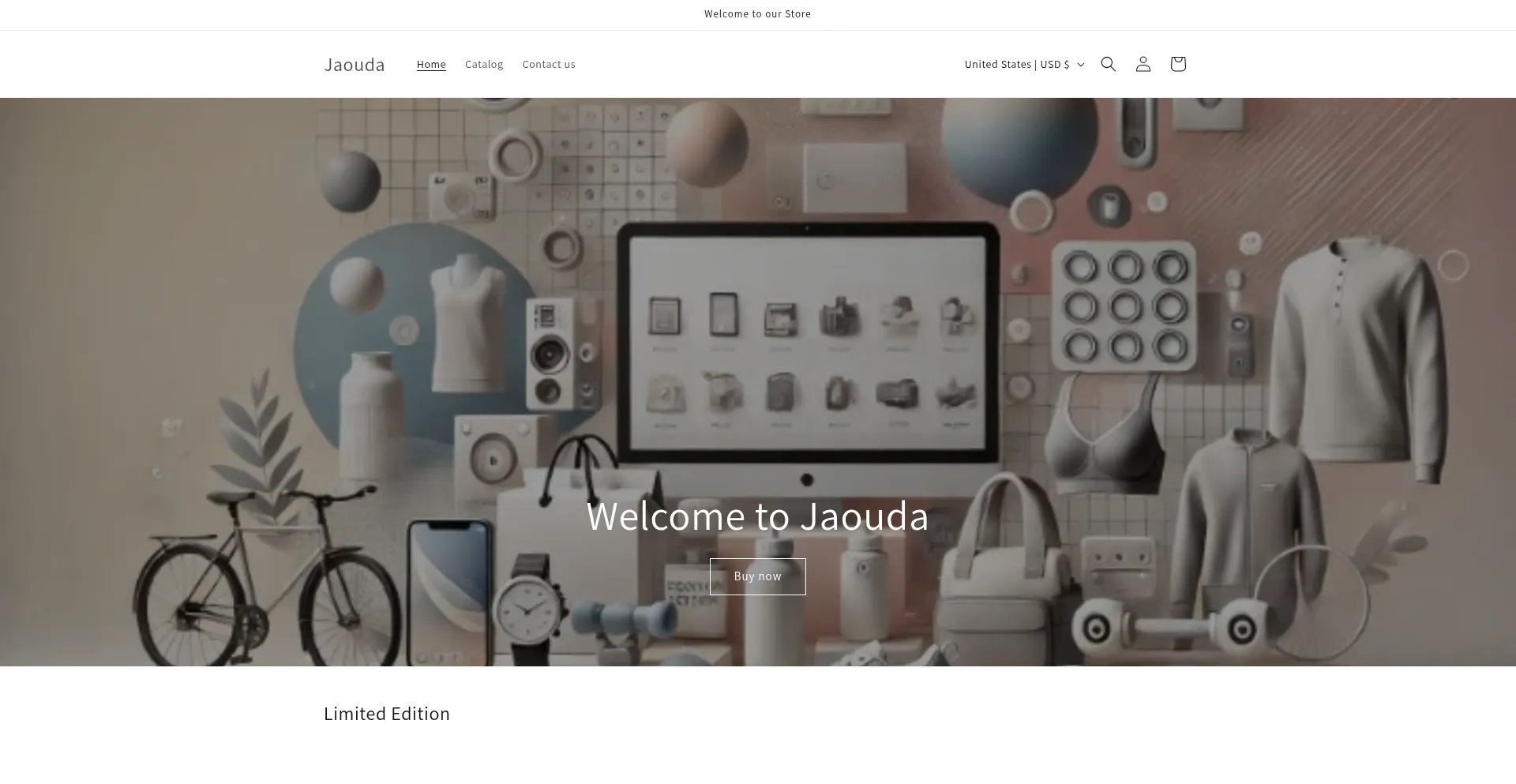 Website screenshot of Jaouda.world