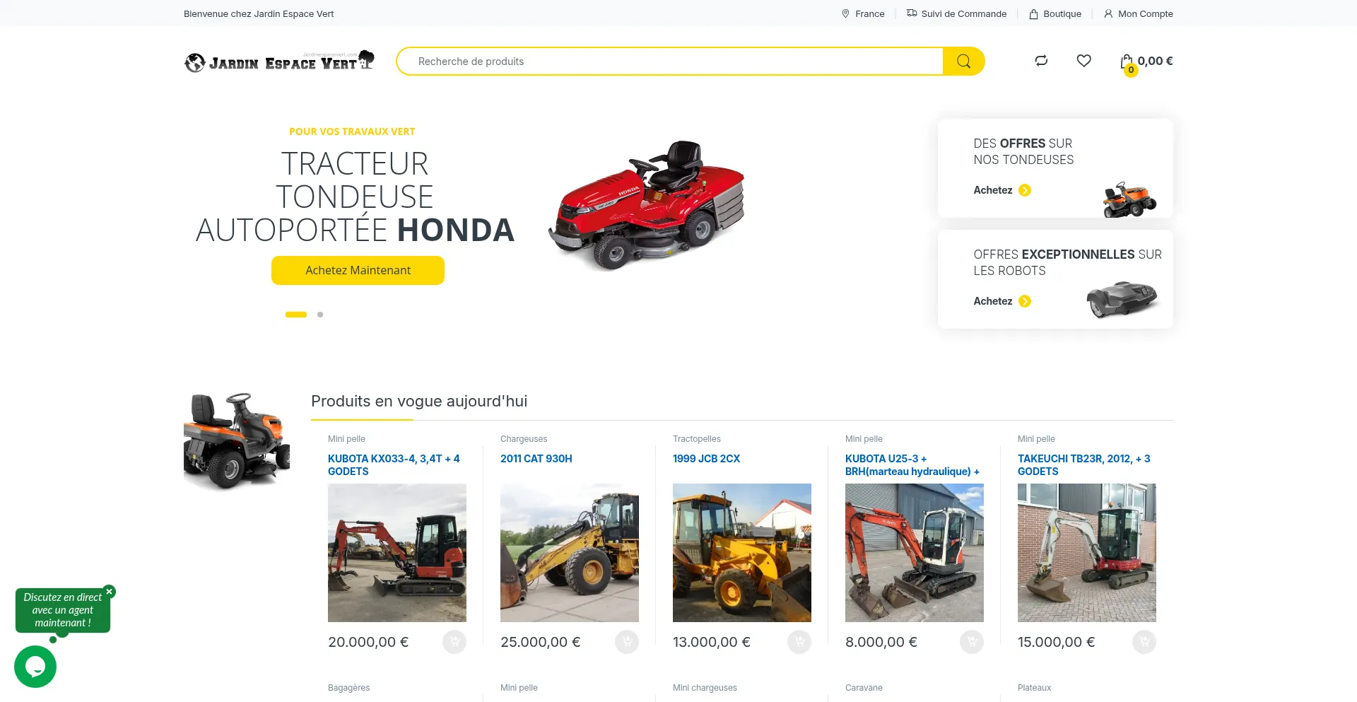 Jardinespacevert.com Screenshot