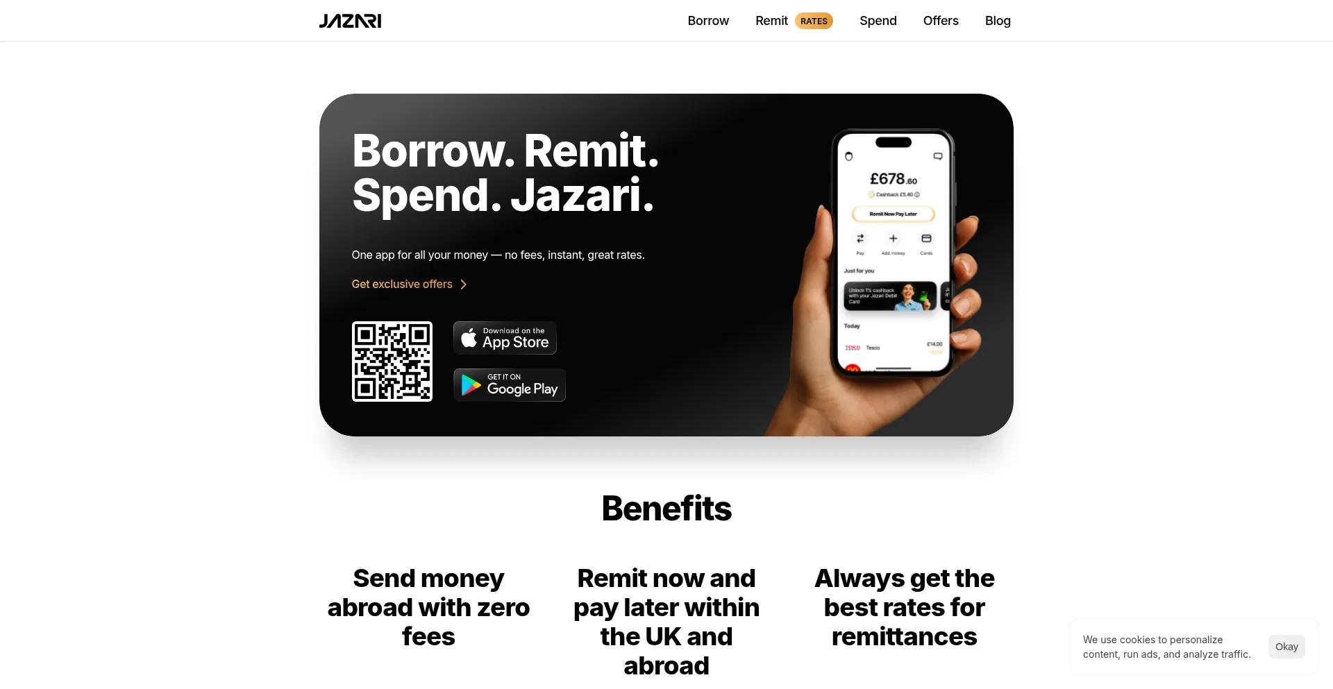 Jazari.money Screenshot
