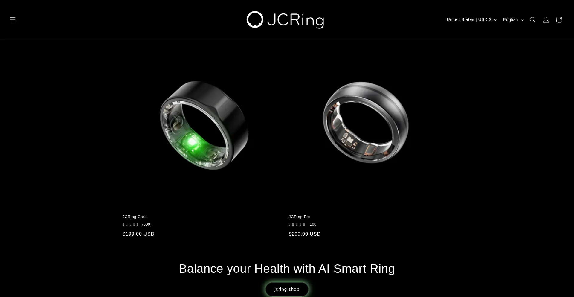 Jchealthring.com Screenshot