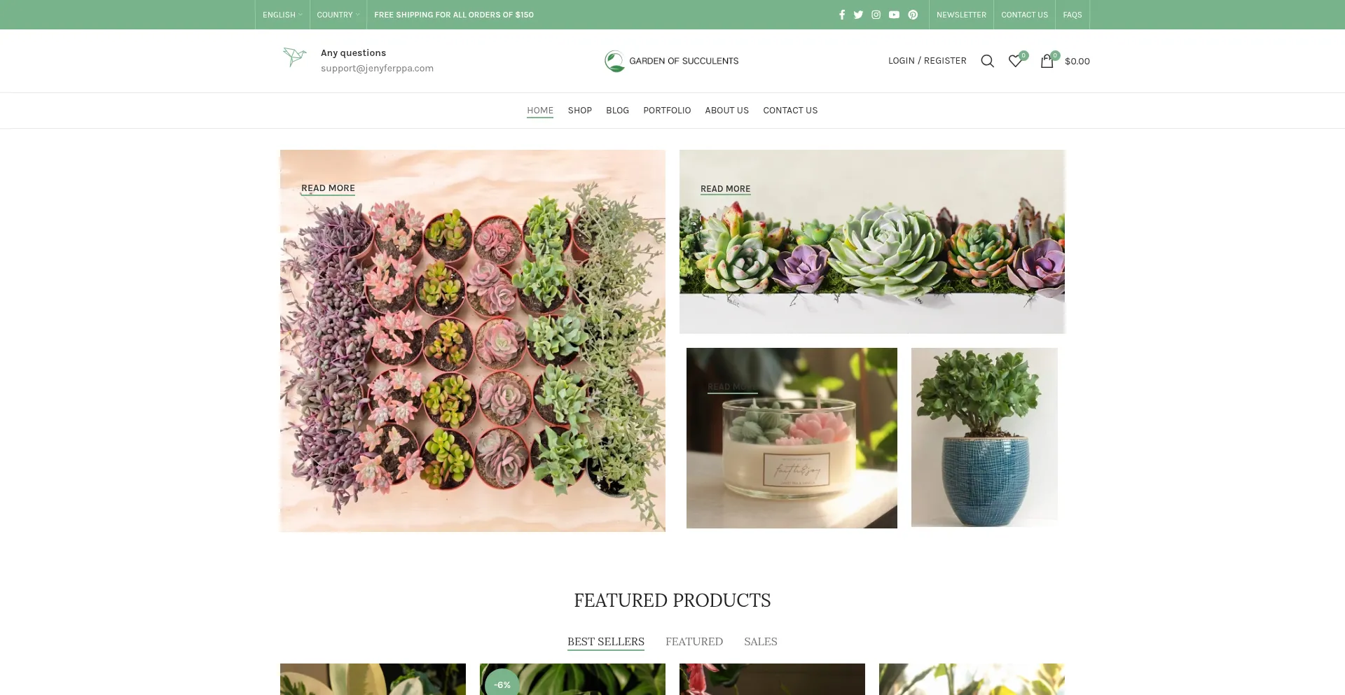 Website screenshot of Jenyferppa.com