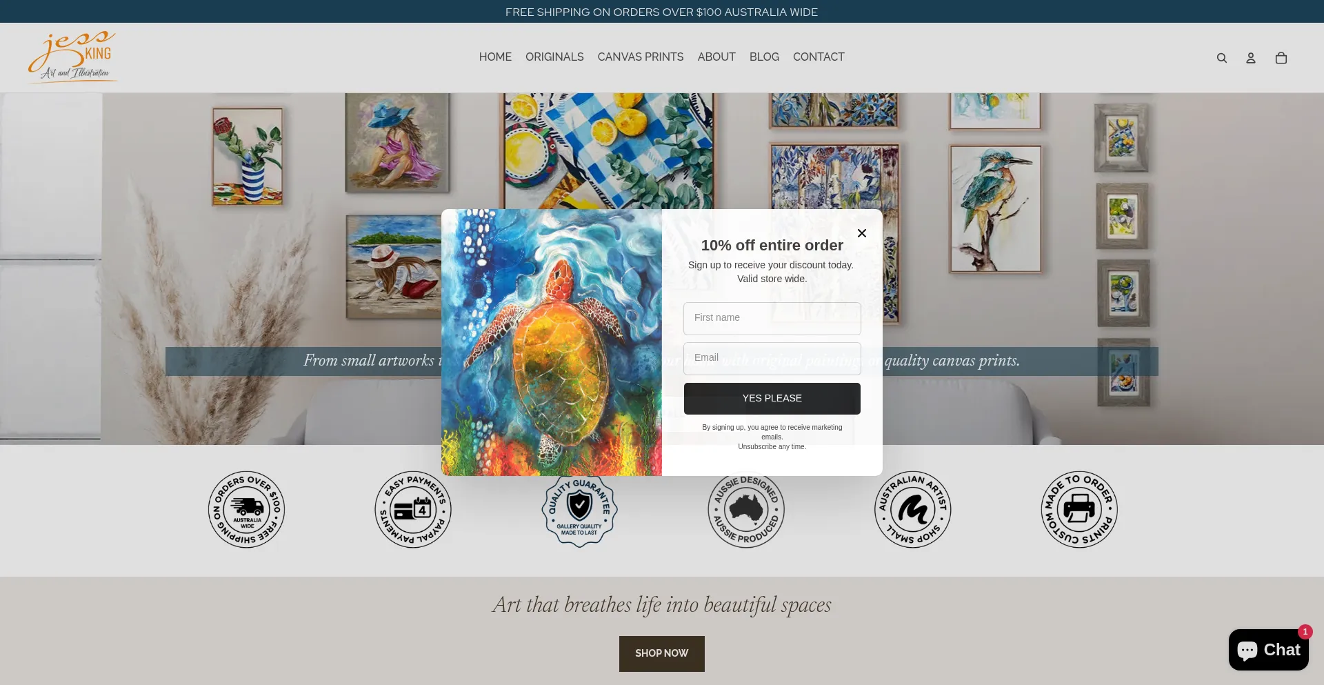 Is Jesskingartist.com Safe?