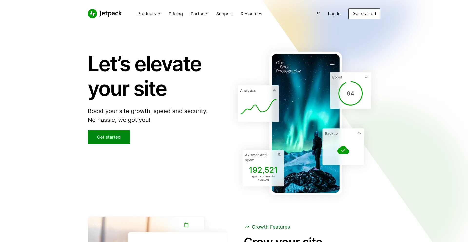 Jetpack.com Screenshot