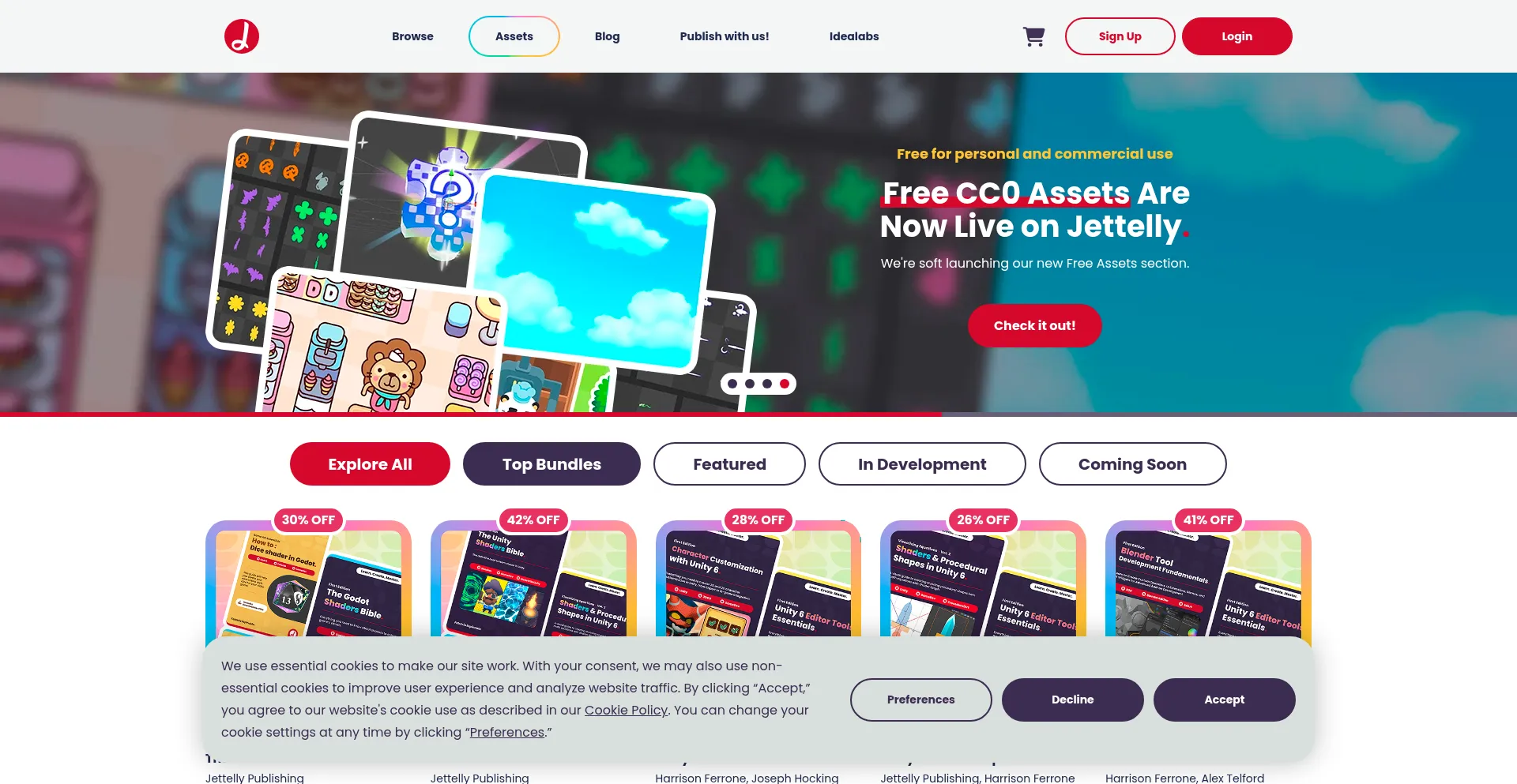 Jettelly.com Screenshot