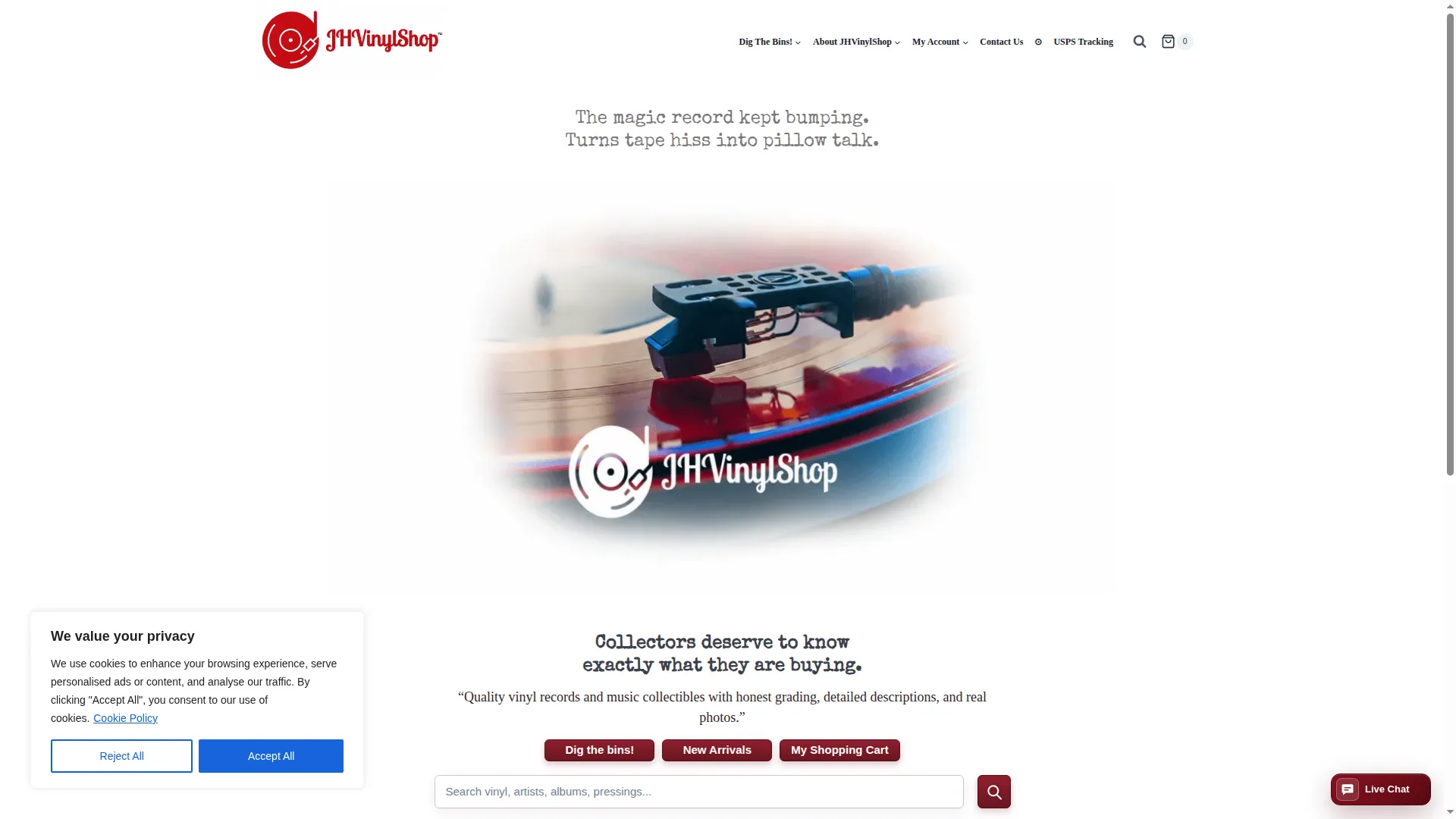 Jhvinylshop.com