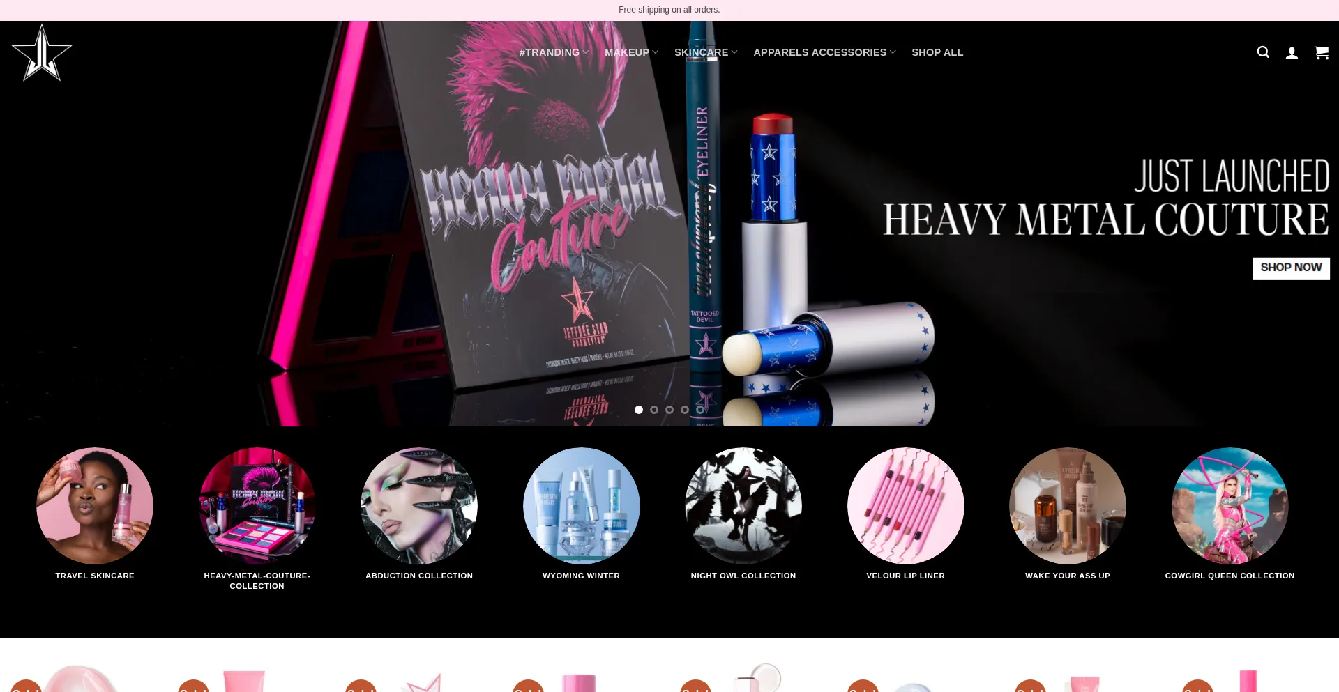 Jieffraestercossmetics.us