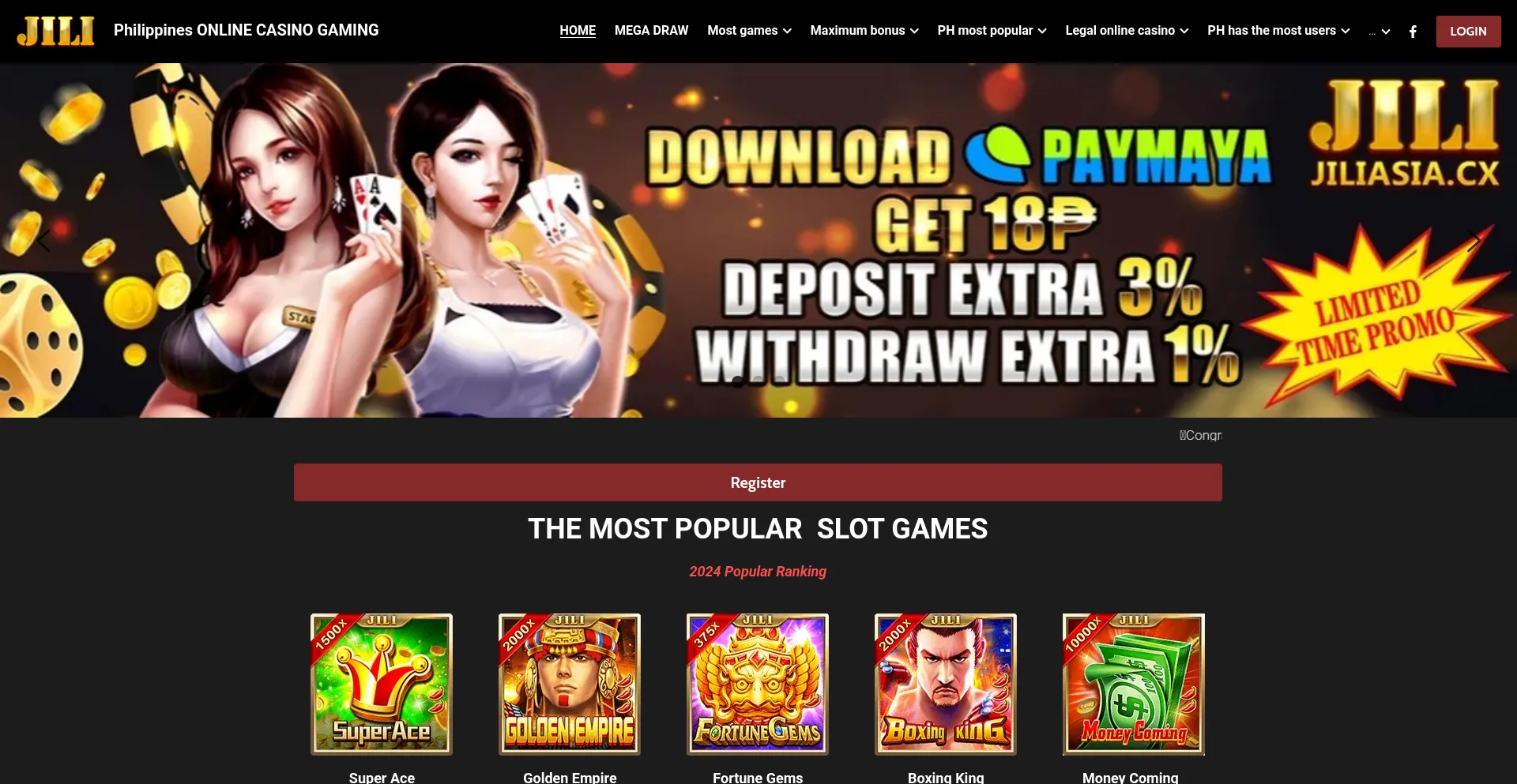 Jili-slot.com.ph Screenshot