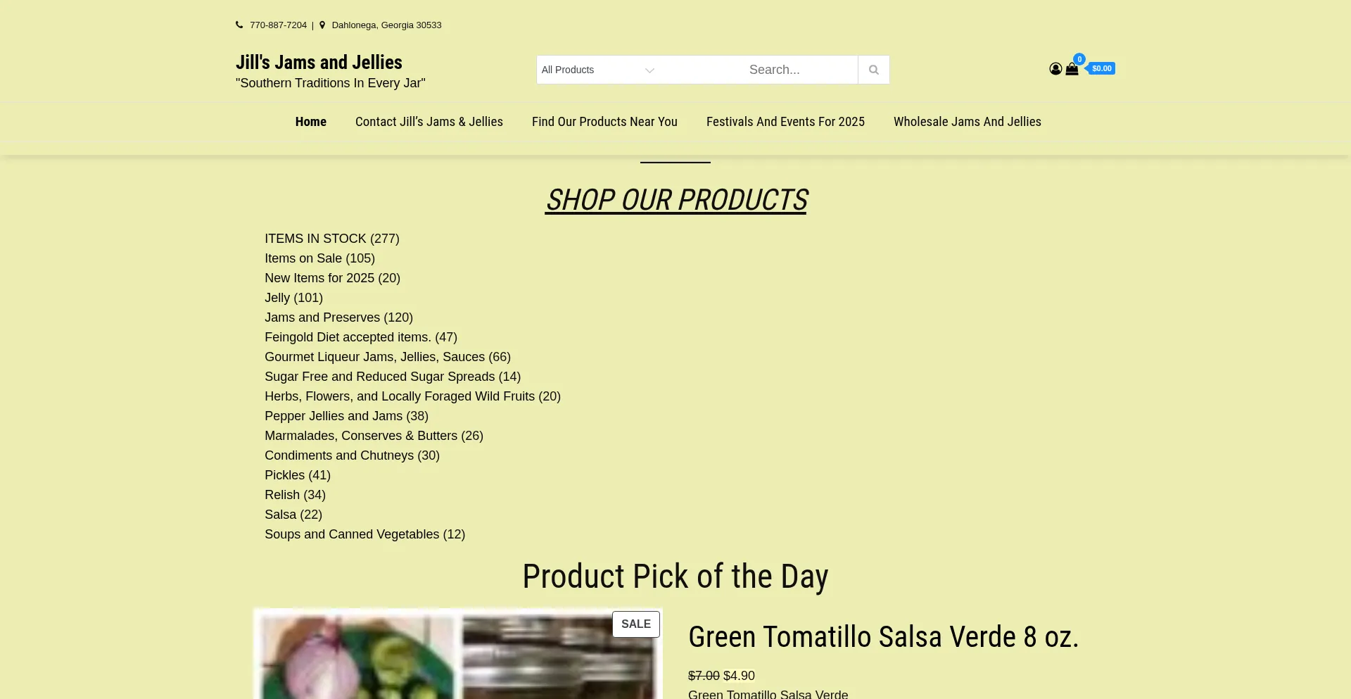 Jillsjam.com Screenshot