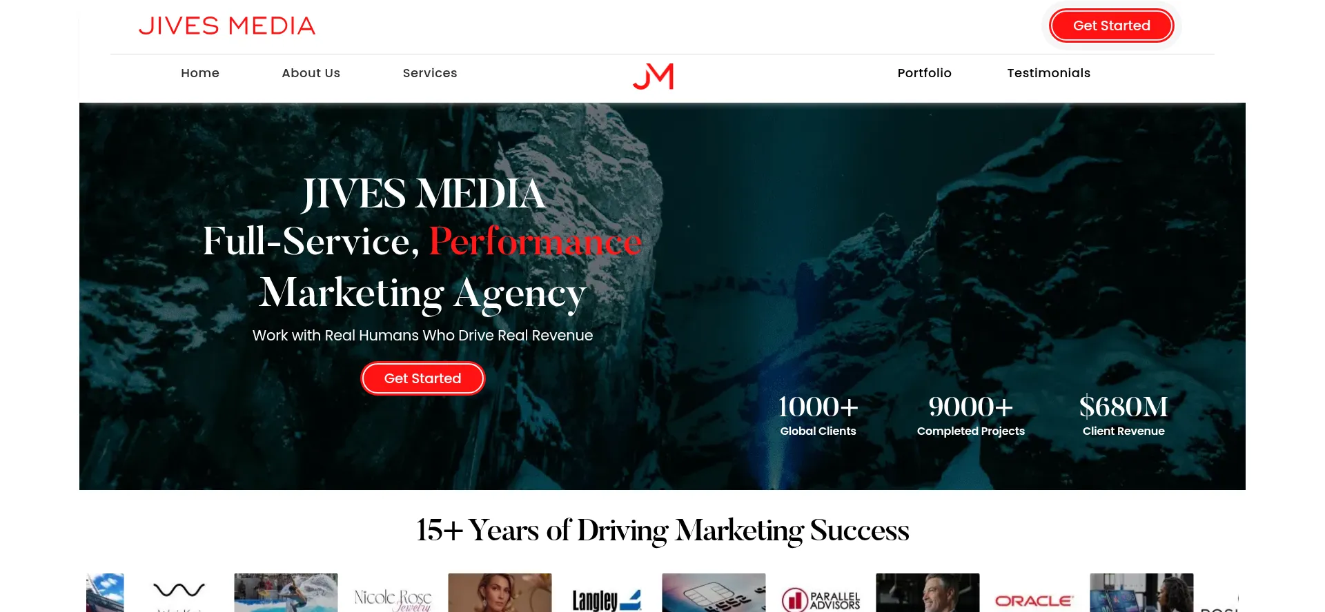 Website screenshot of Jivesmedia-agent.site