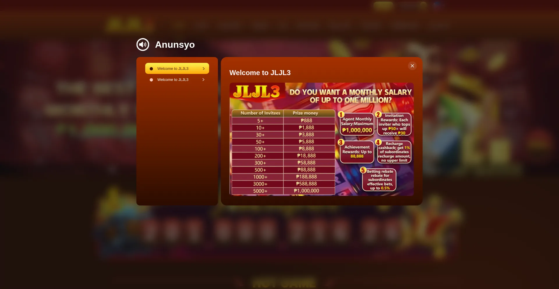 Website screenshot of Jljl3.club