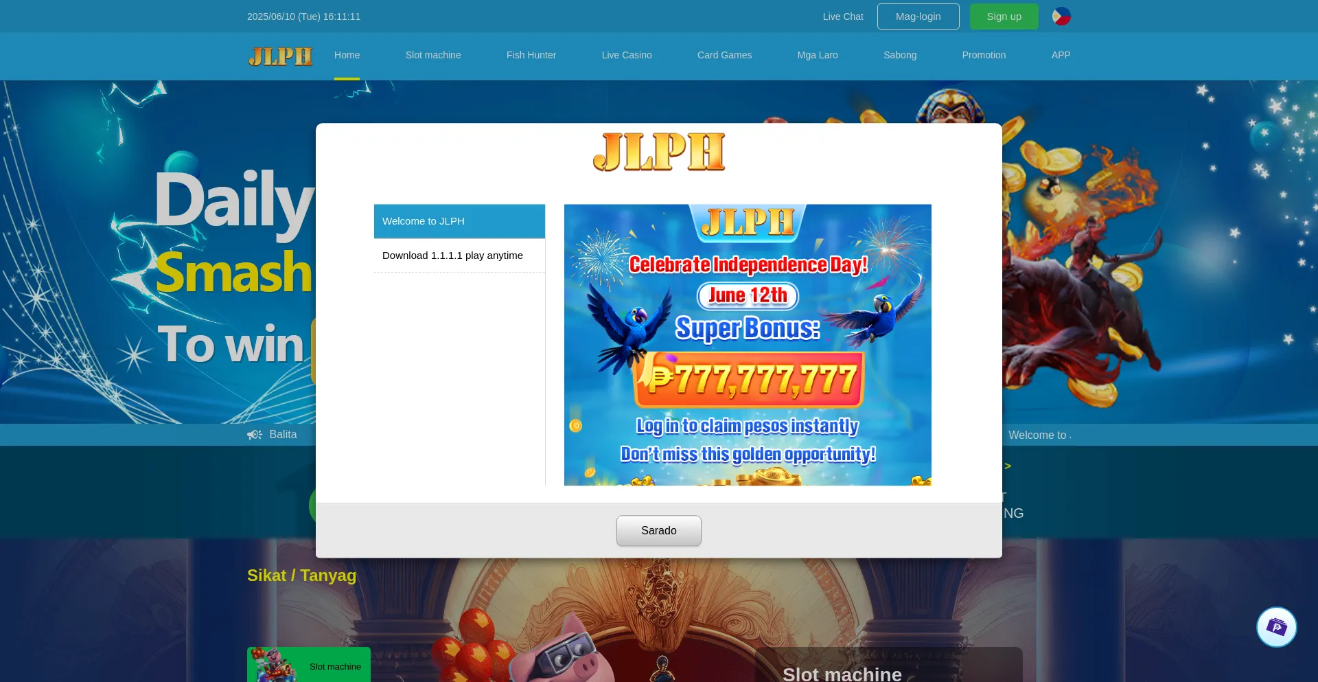 Website screenshot of Jlph.com