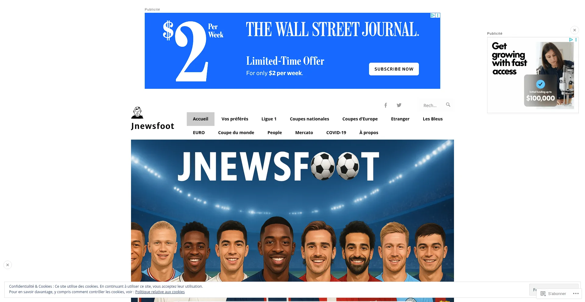 Jnewsfoot.com Screenshot