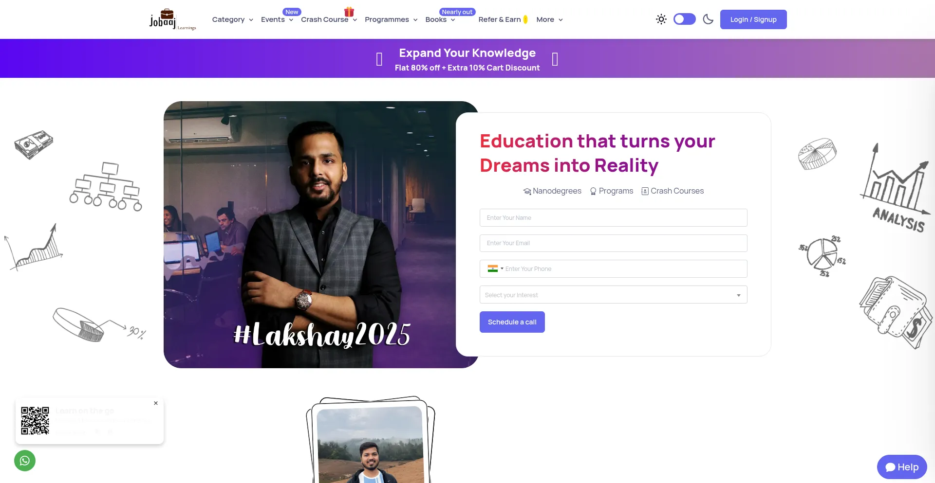 Jobaajlearnings.com Screenshot
