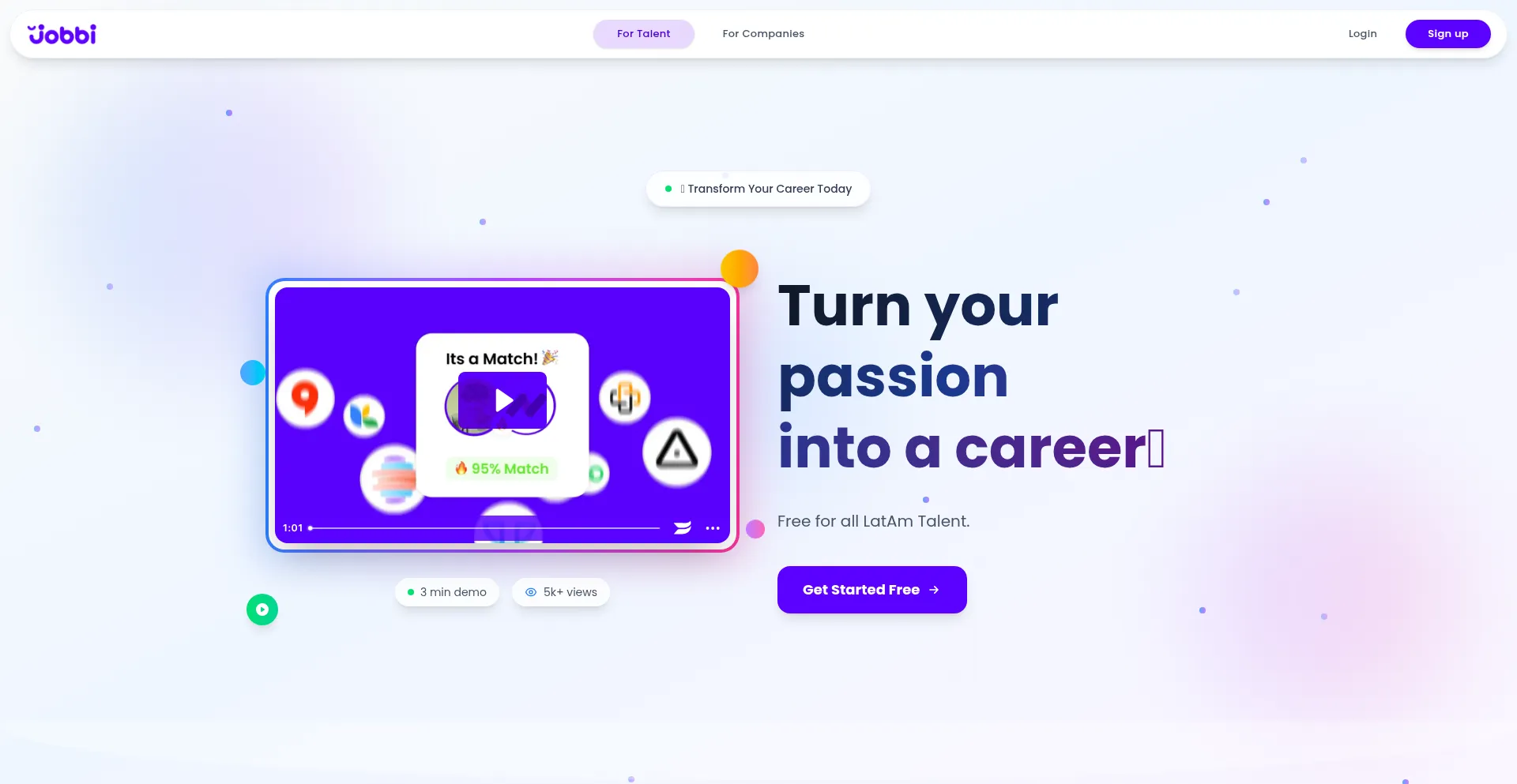 Jobbi.me Screenshot