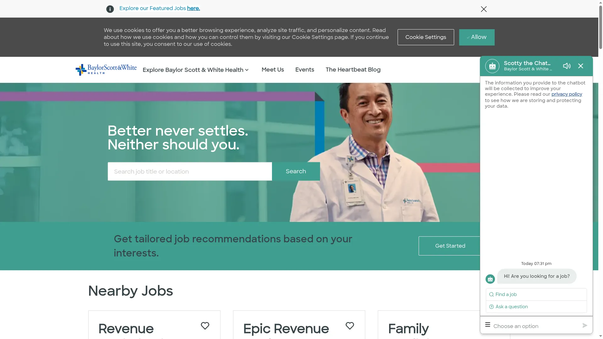 Jobs.bswhealth.com