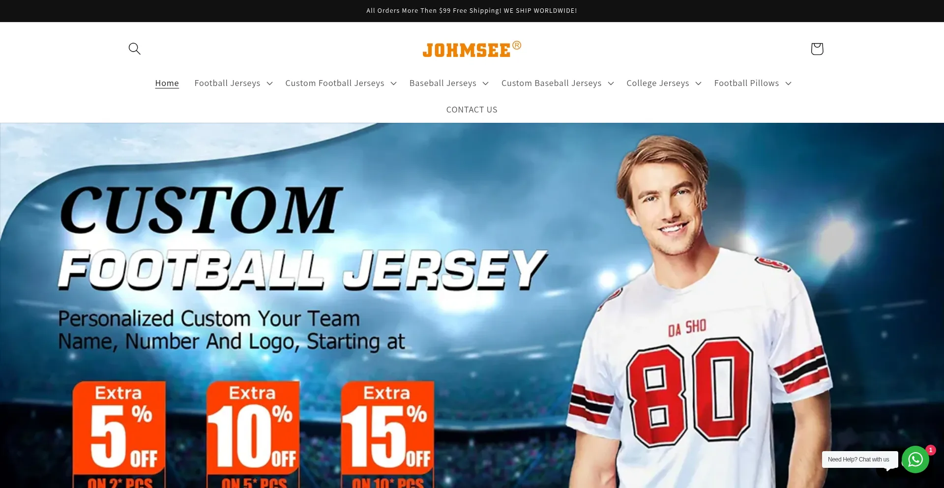 Website screenshot of Johmseeinc.com