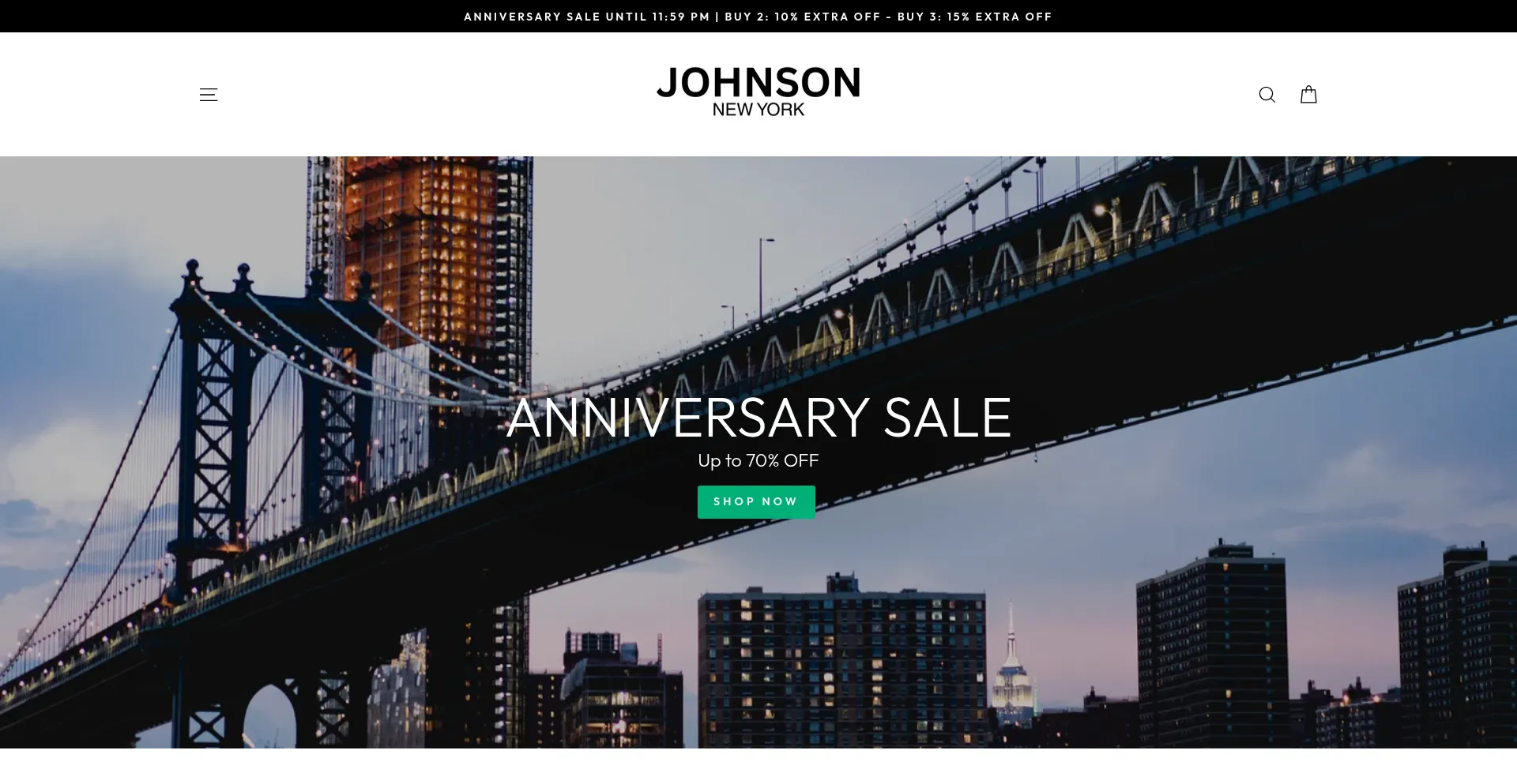 Johnsonnewyork.com Screenshot