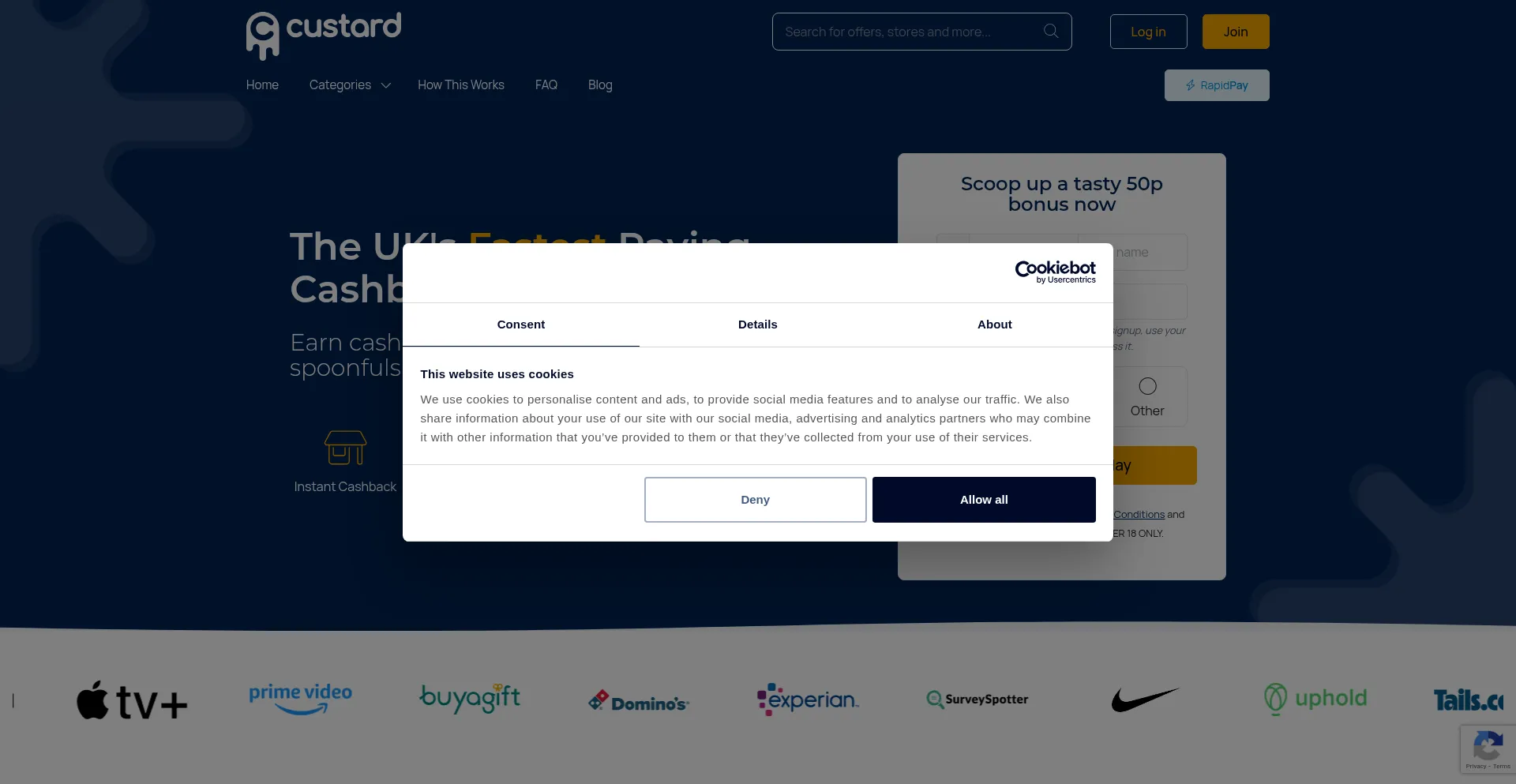 Joincustard.co.uk