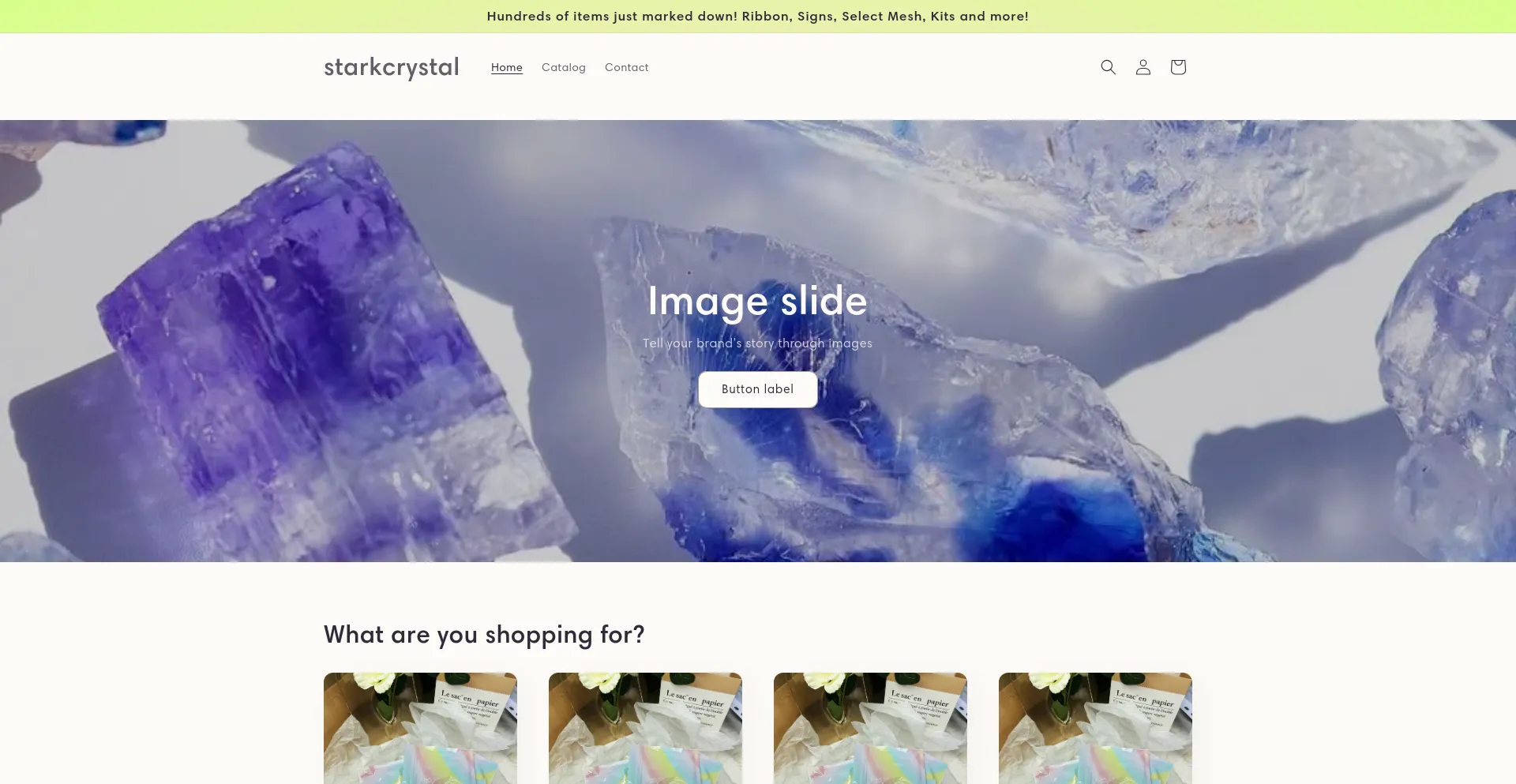 Website screenshot of Jojodiy.shop
