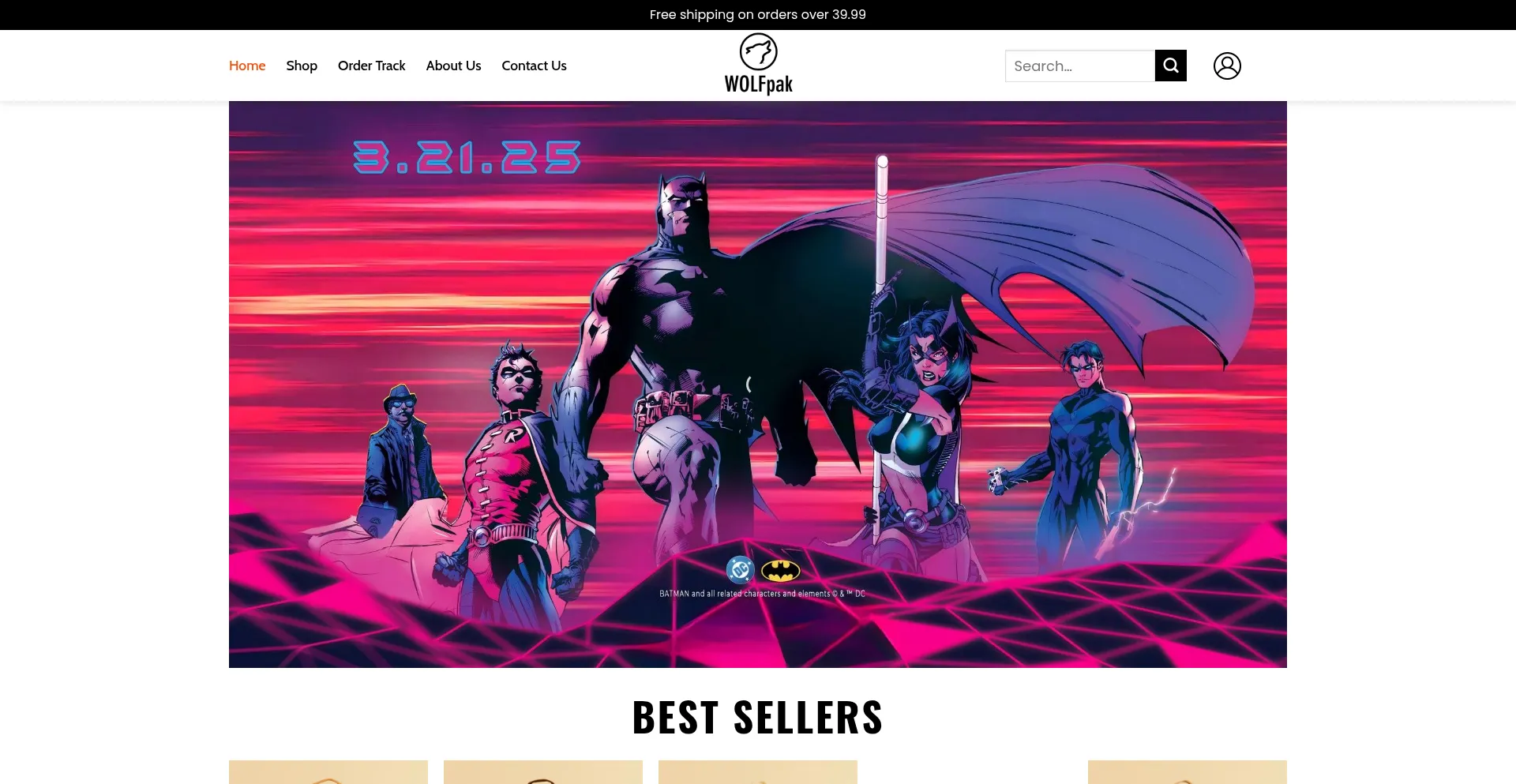 Website screenshot of Jonaktoy.shop