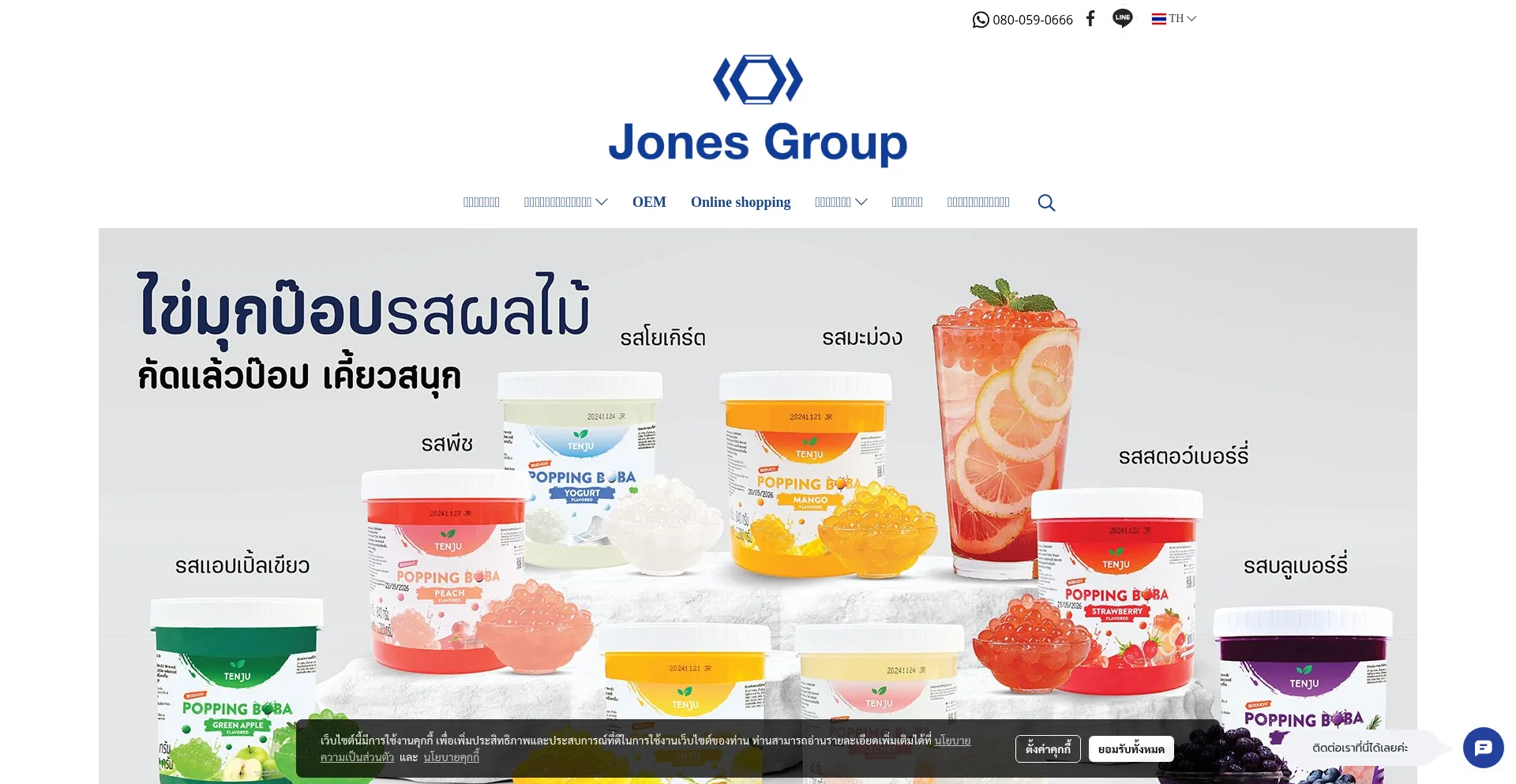 Jonesgroupthailand.com Screenshot
