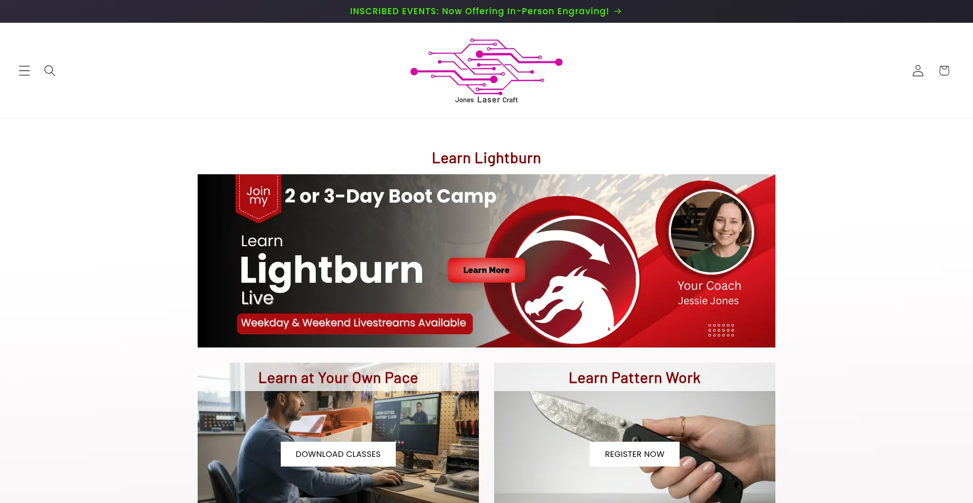 Joneslasercraft.com