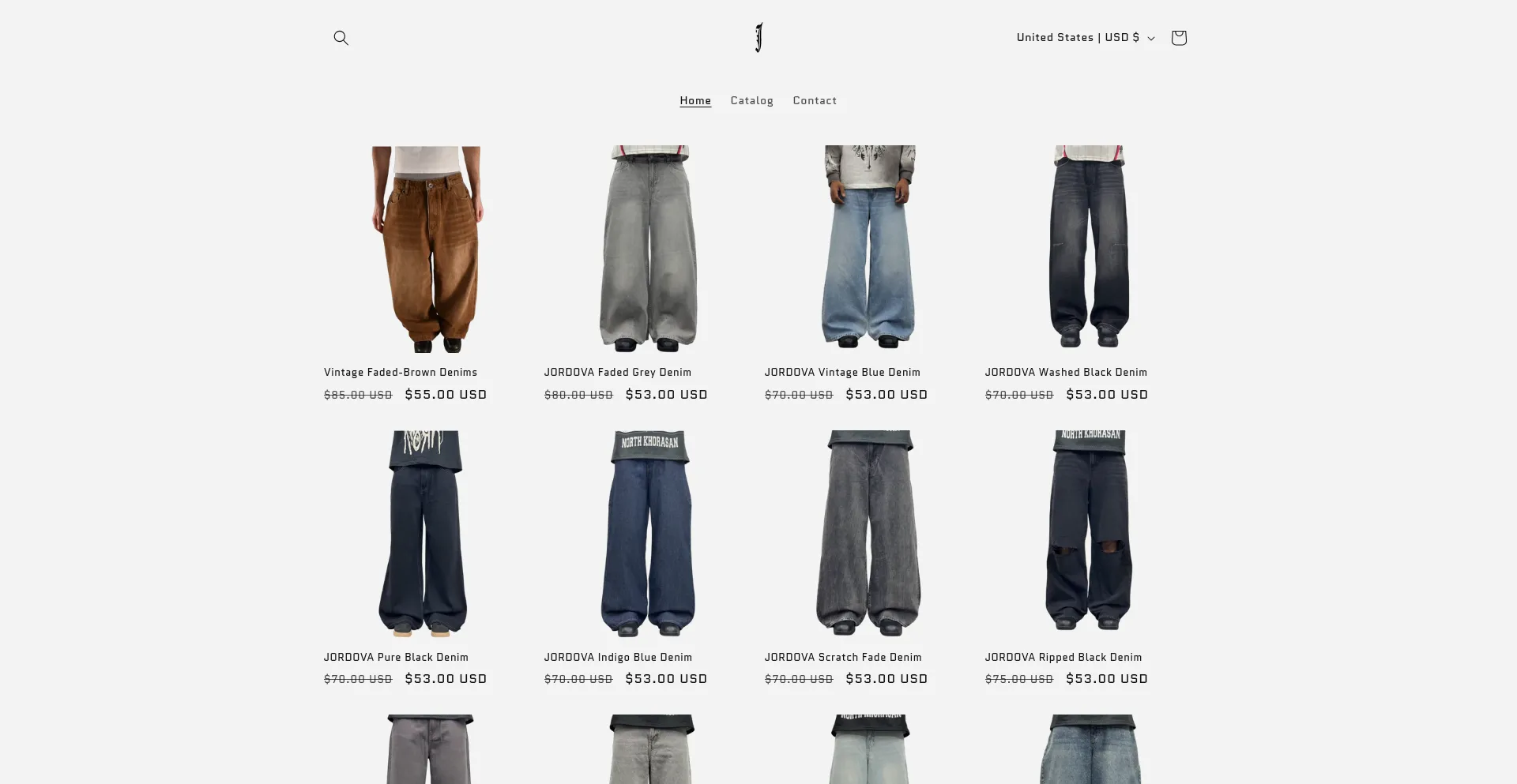 Website screenshot of Jordova.com