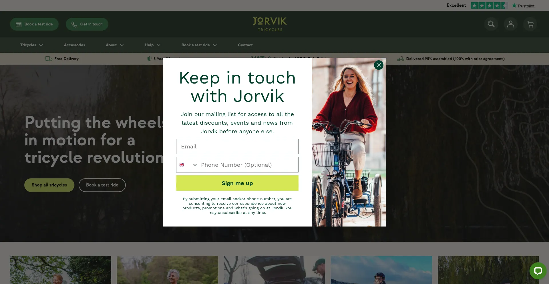 Jorviktricycles.com