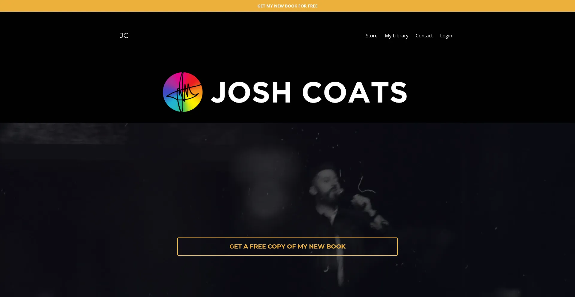 Joshcoats.com Screenshot
