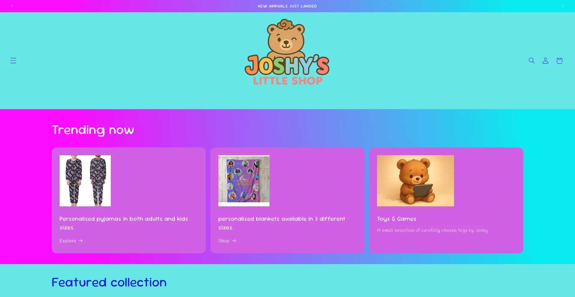 Joshyslittleshop.co.uk