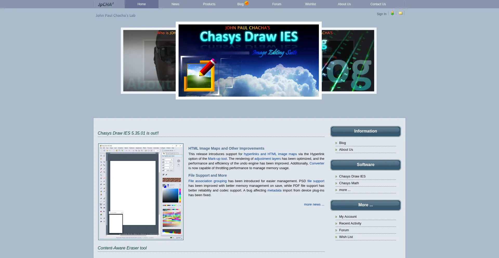 Website screenshot of Jpchacha.com