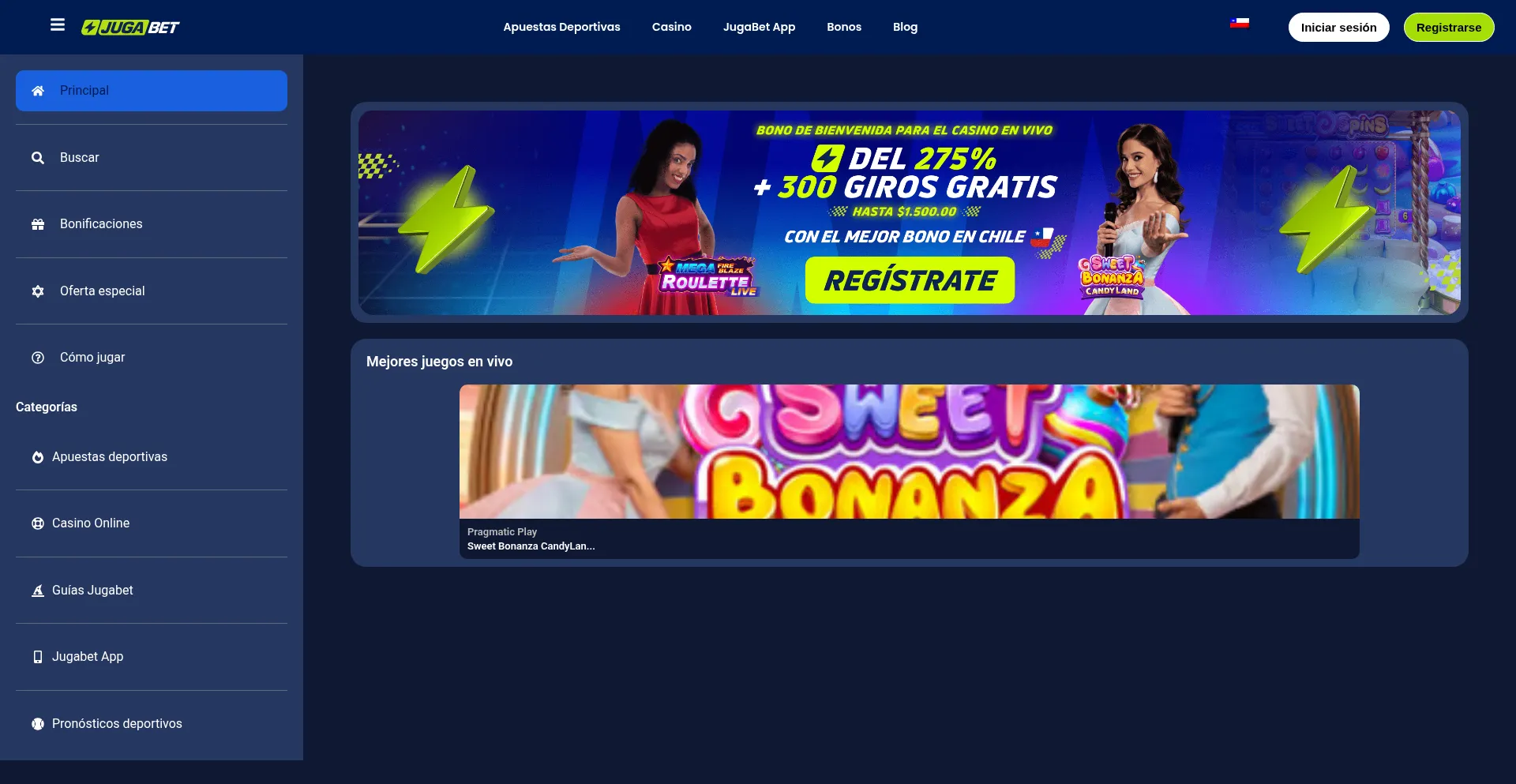 Jugabetchile.com