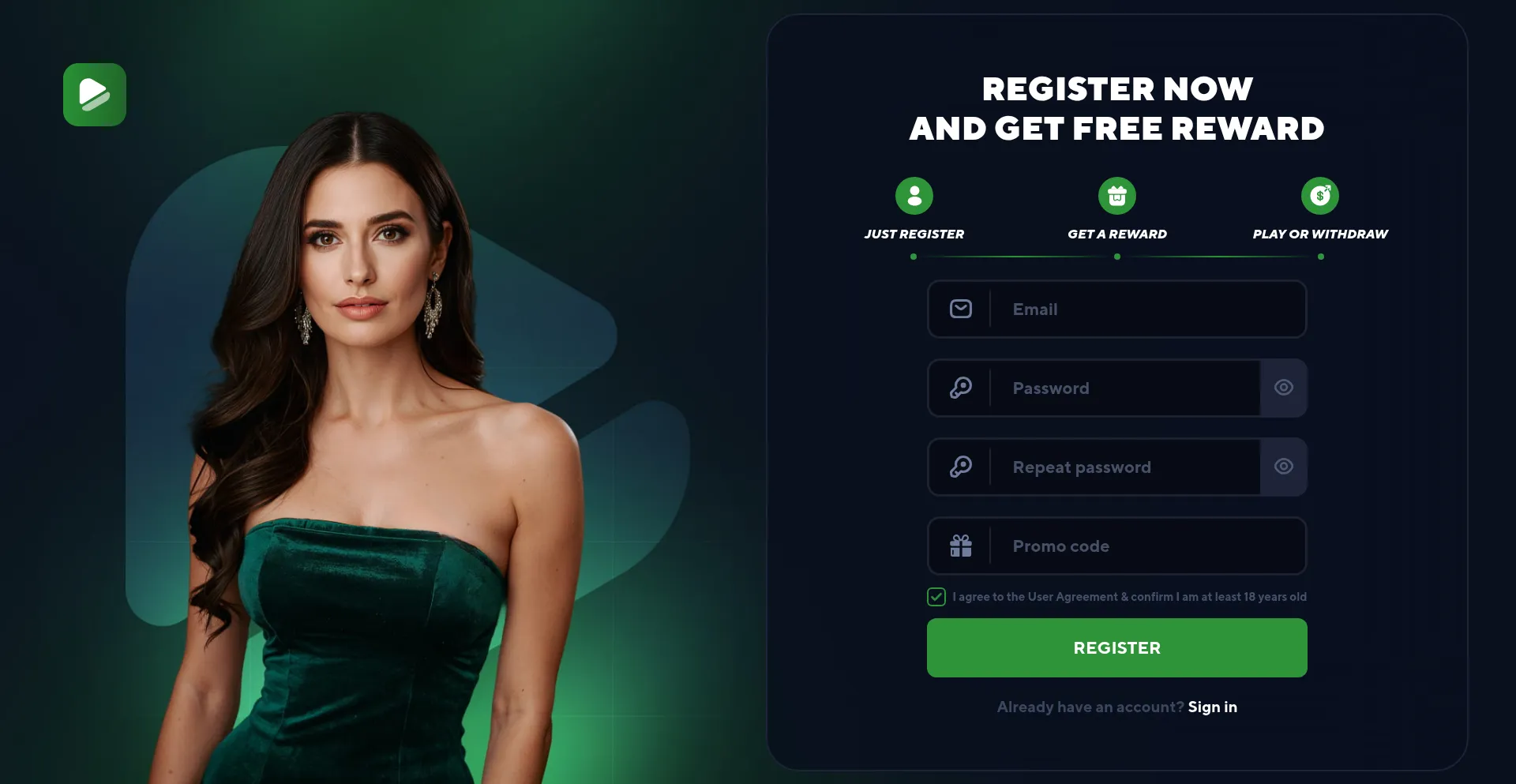 Website screenshot of Juicyslot.com