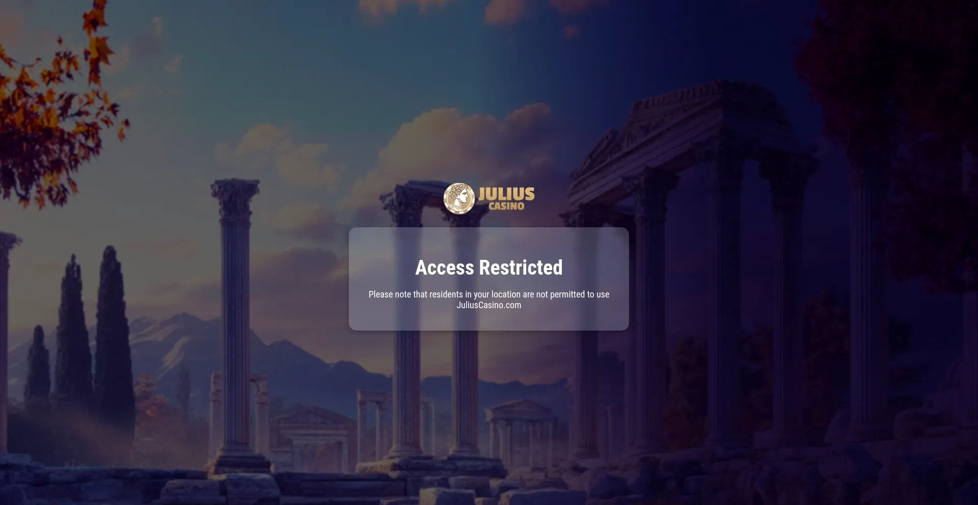 Is Juliuscasino1.com Safe?