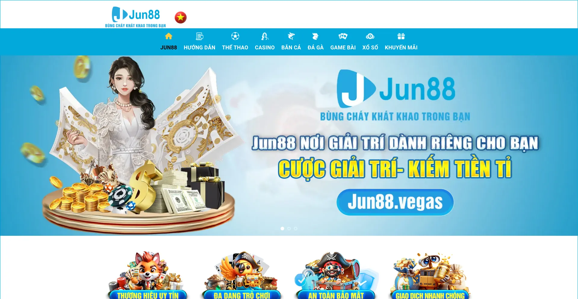 Jun888vi.com Screenshot