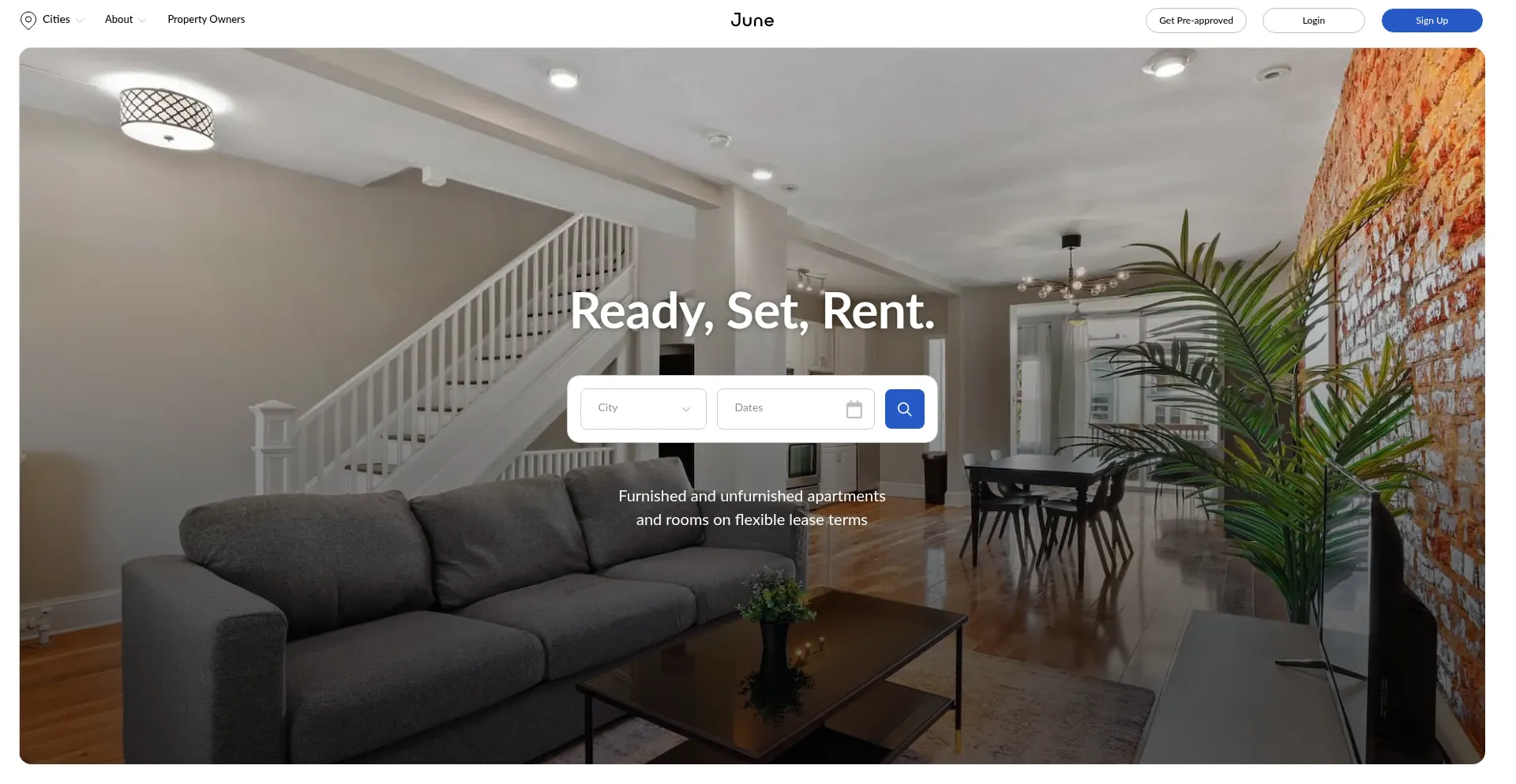 Junehomes.com Screenshot