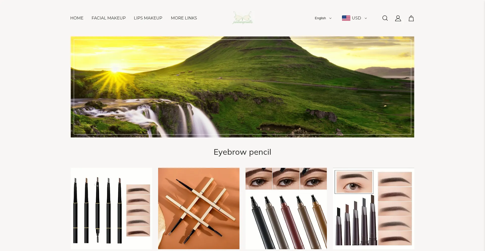 Website screenshot of Junlangmalls.com