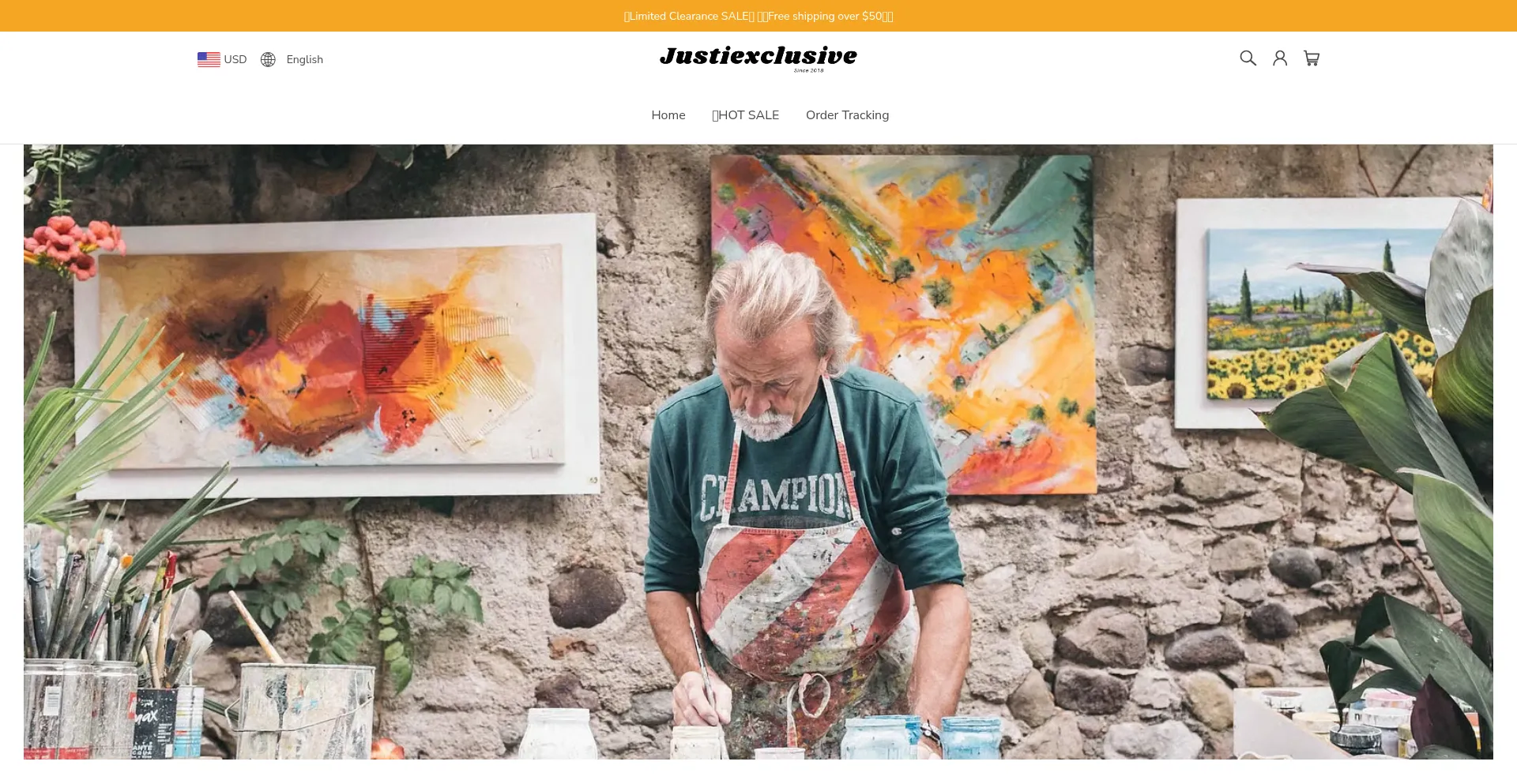 Justiexclusive.com Screenshot