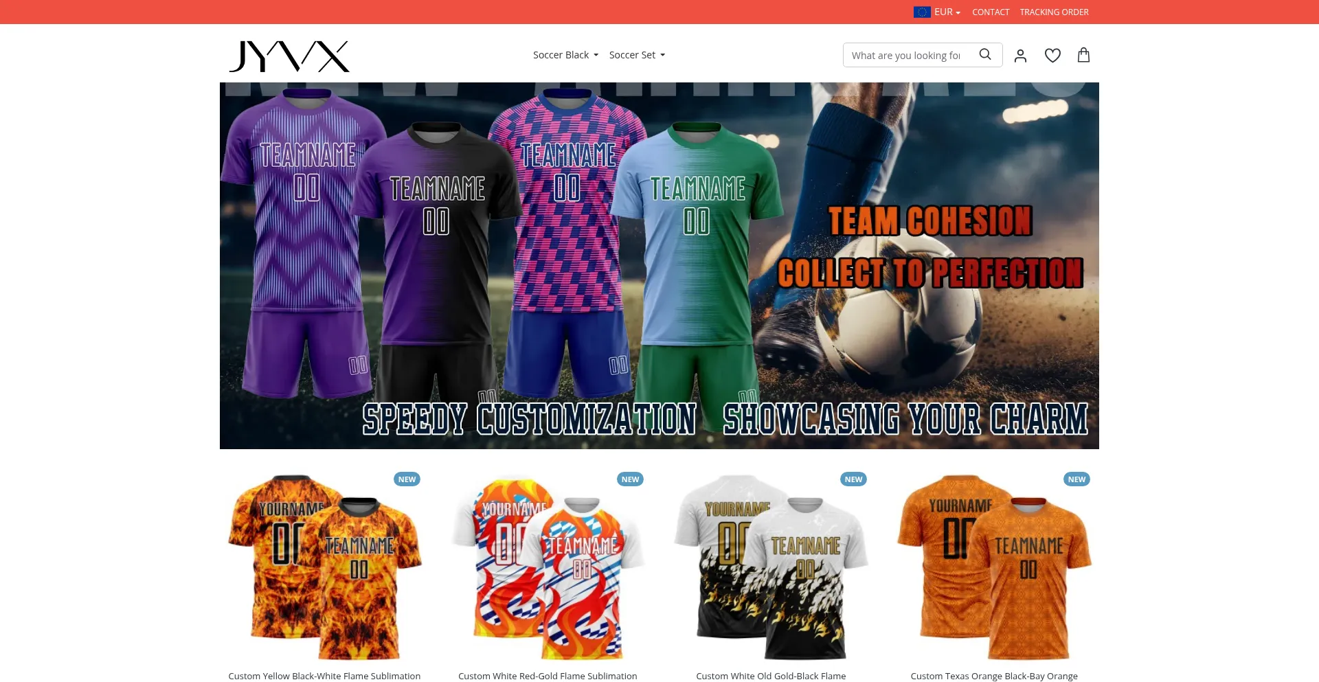 Website screenshot of Jyvx.it