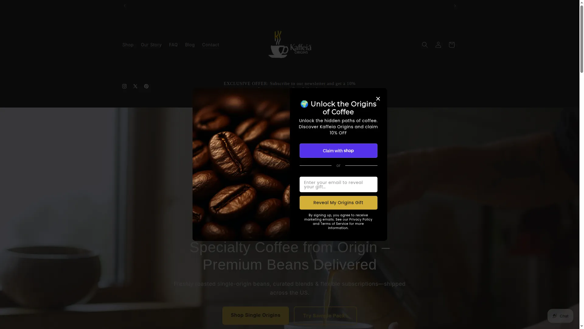 Kaffeiaorigins.com