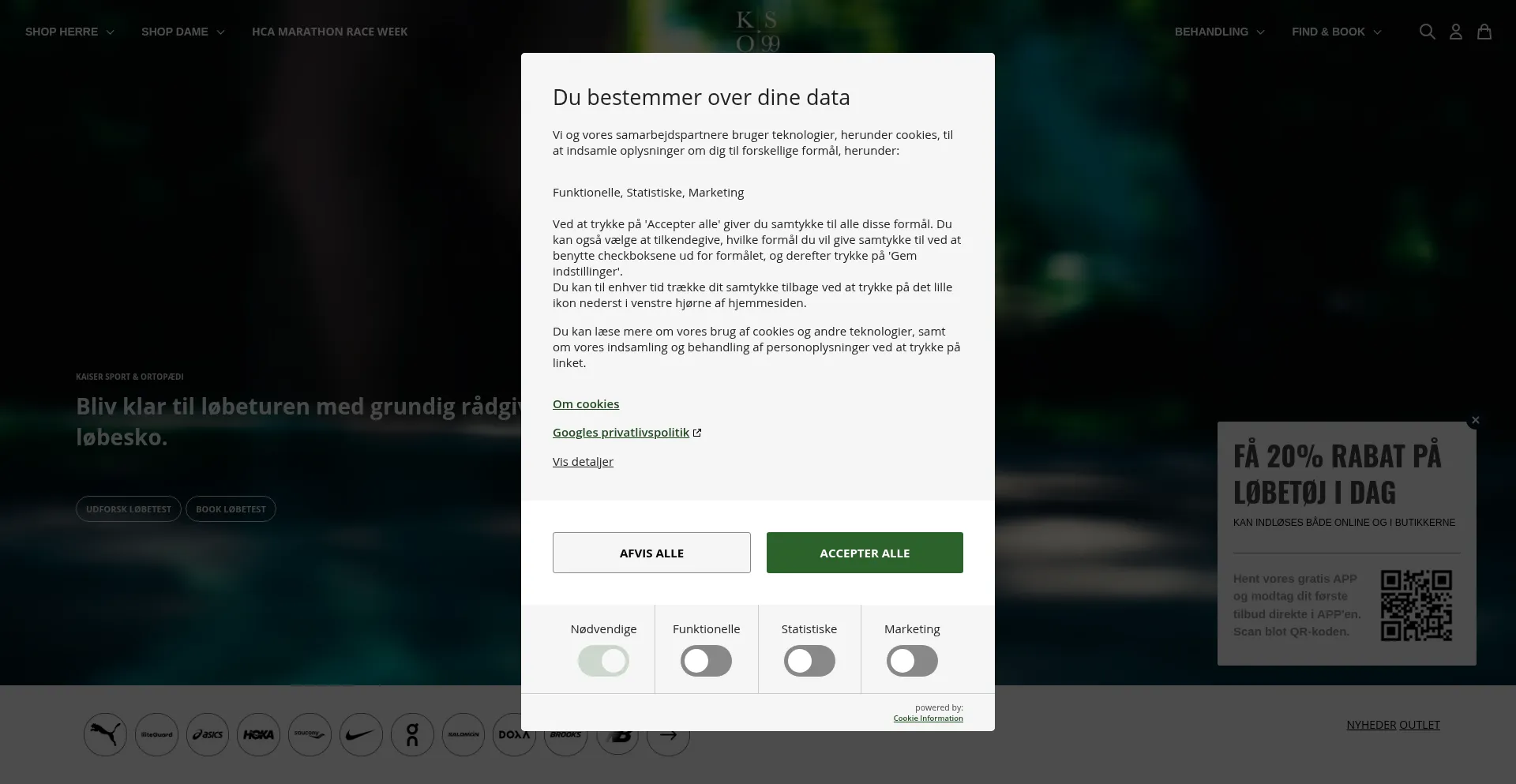 Kaisersport.dk Screenshot
