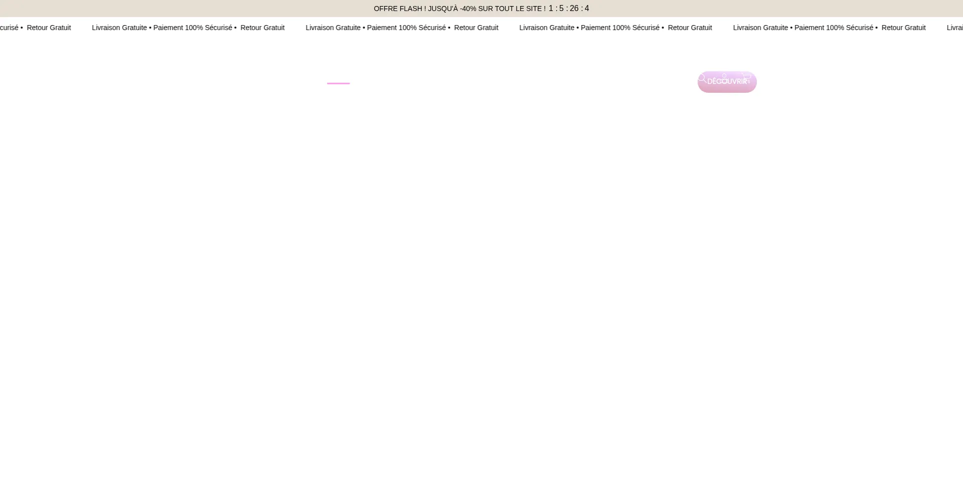 Website screenshot of Kaliahair.com